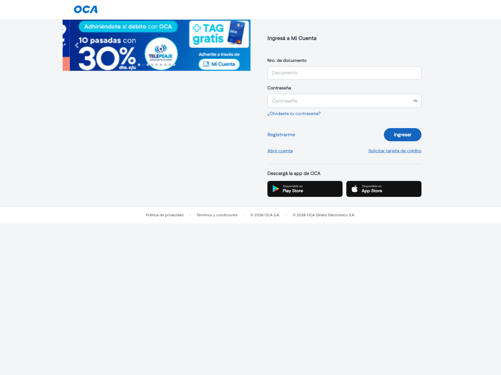 Screenshot of beneficiosocablue.netlify.app