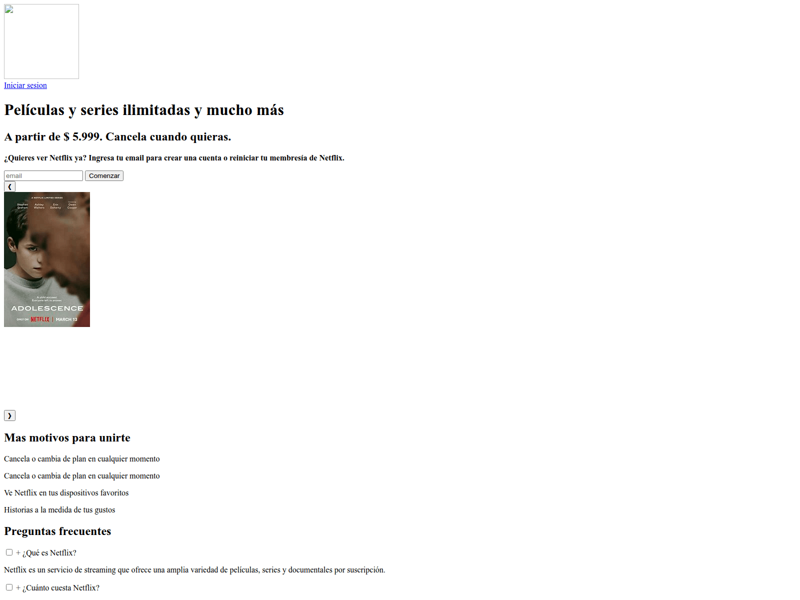 Screenshot of martinosabri.github.io