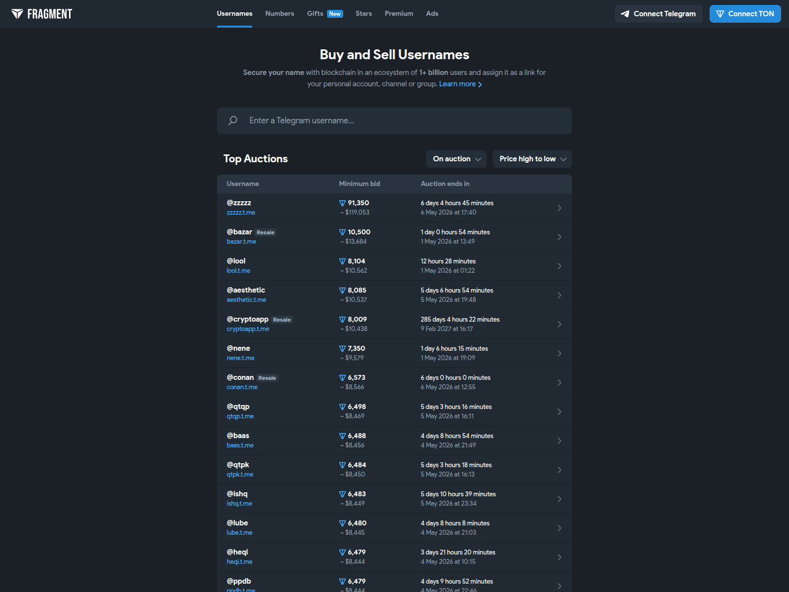 Screenshot of ton-aml.shop