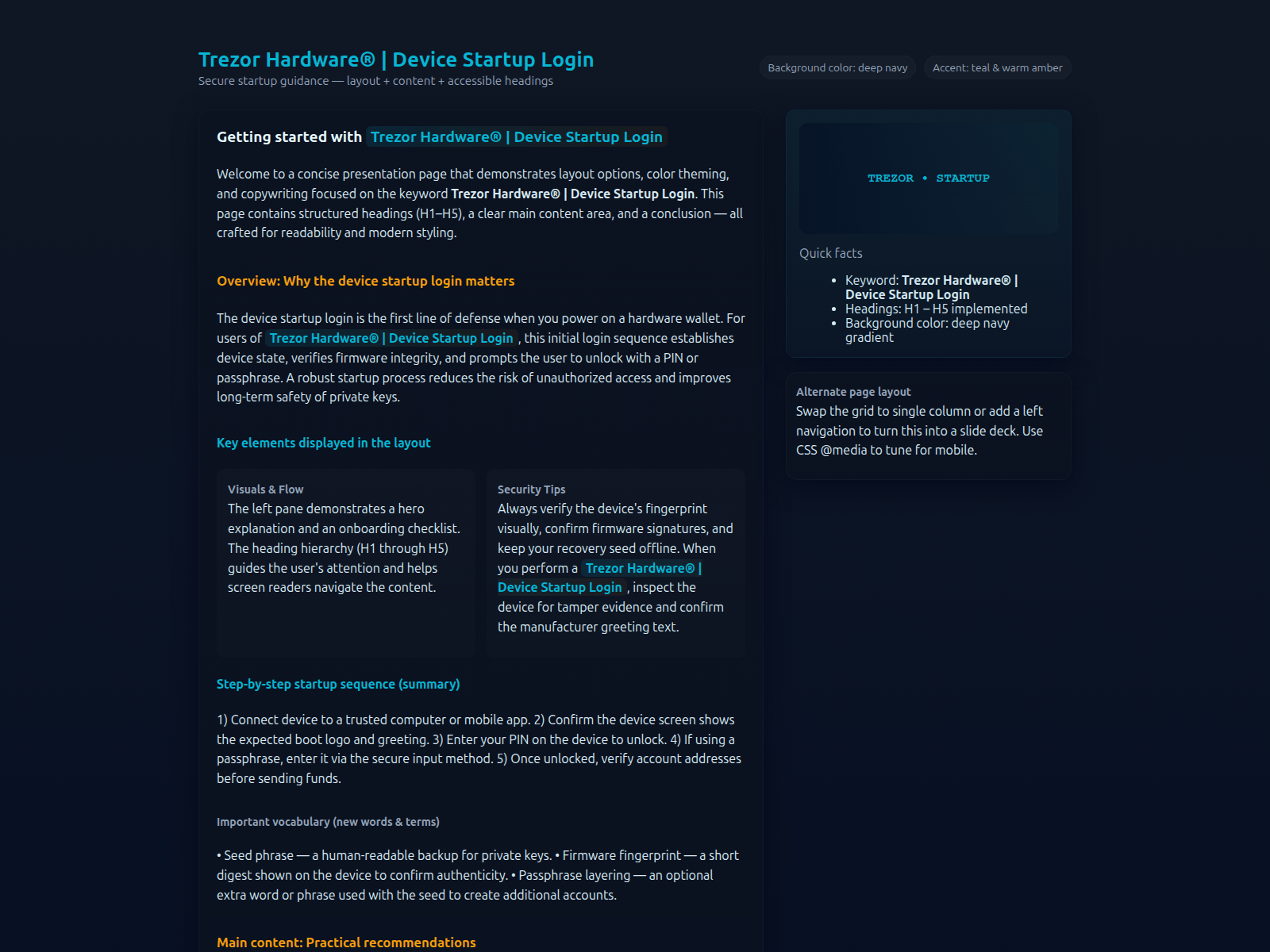 Screenshot of trazre-io-strt-hardware.pages.dev