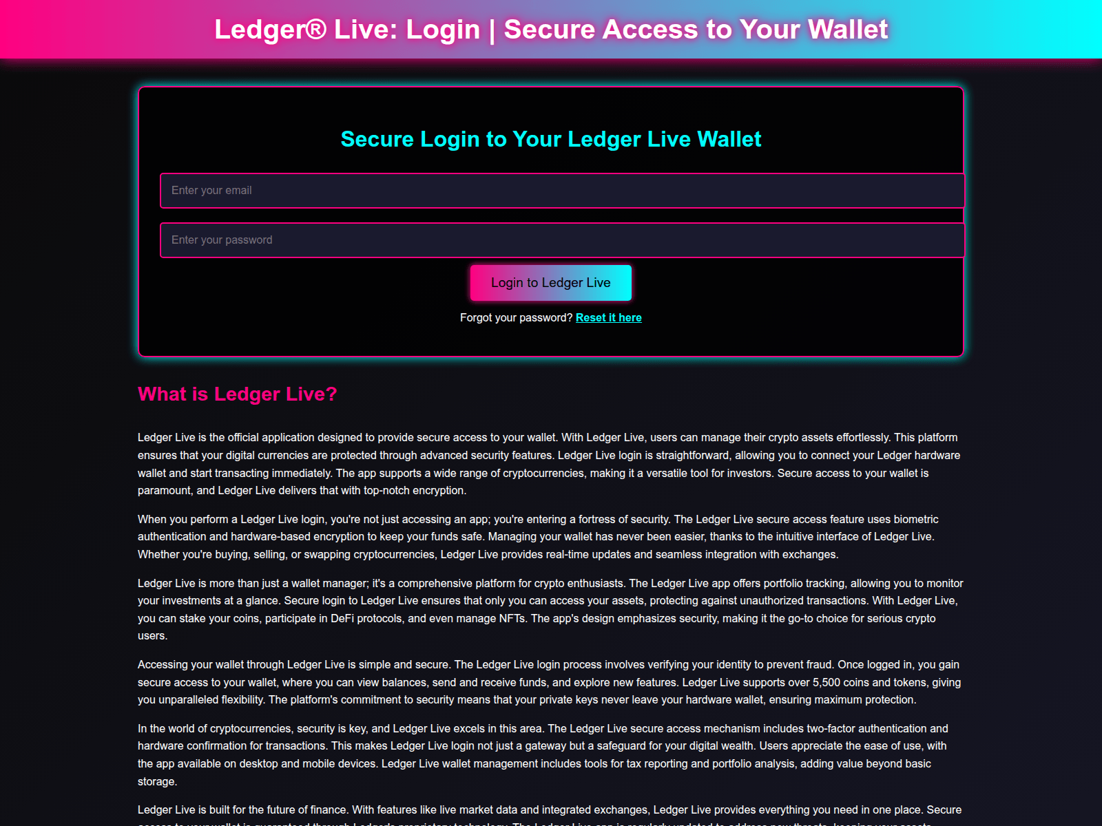 Screenshot of us-laedgore-logins.pages.dev