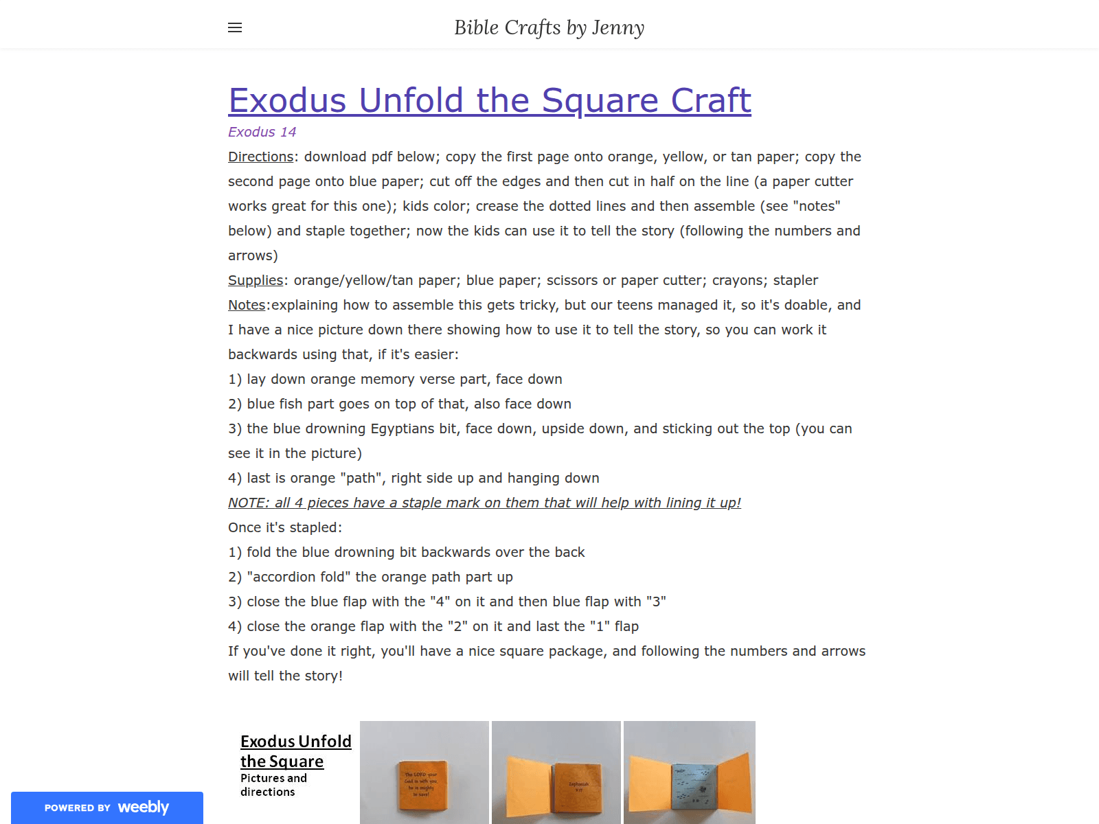 Screenshot of biblecraftsbyjenny.weebly.com