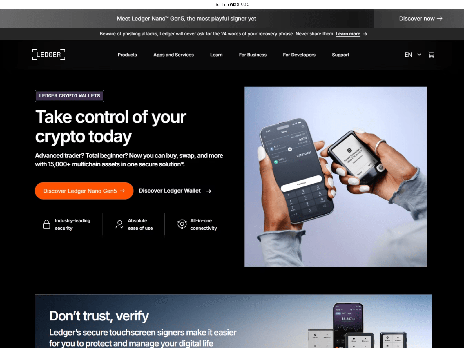 Screenshot of starts-platform.wixstudio.com