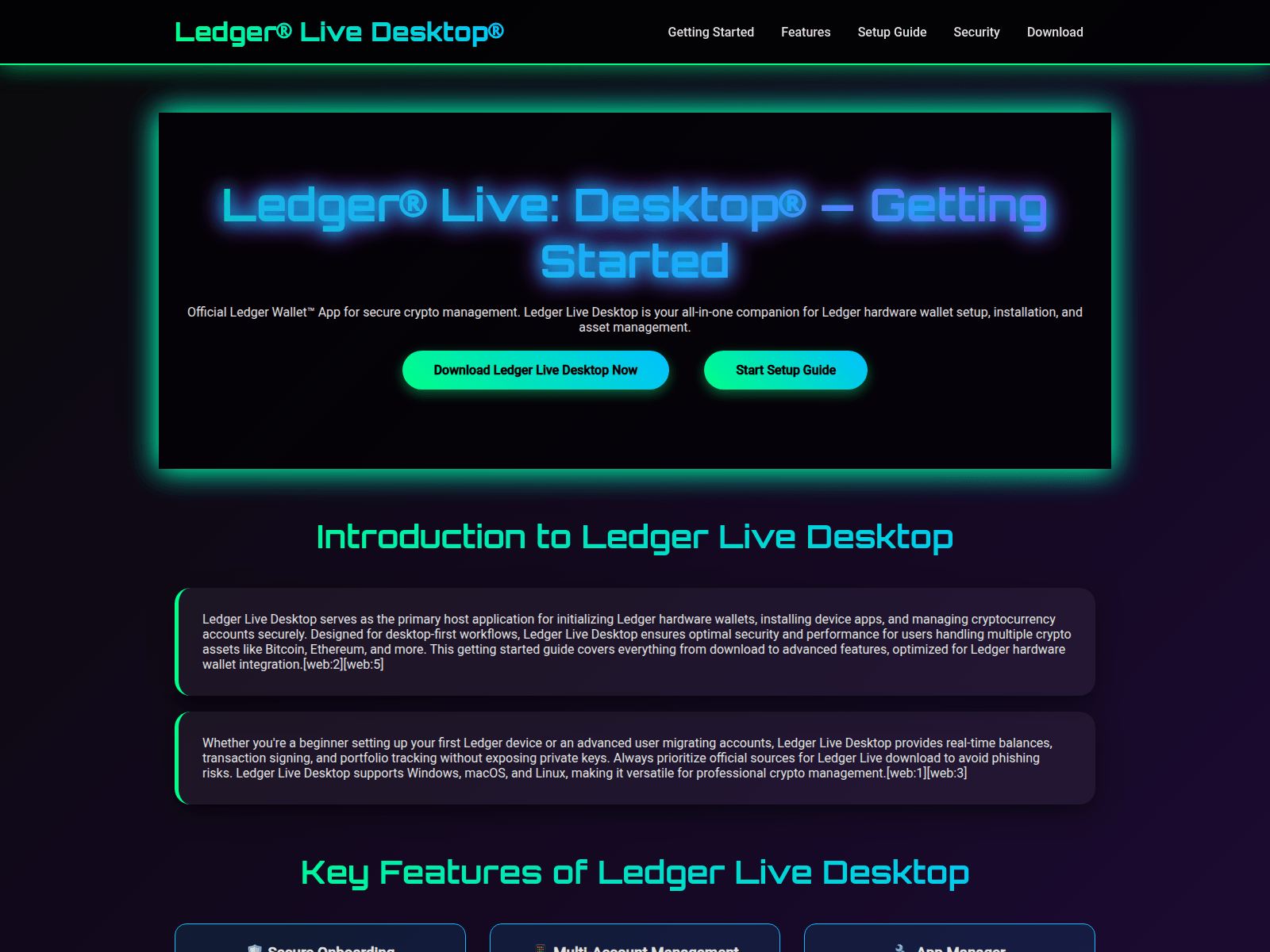 Screenshot of laedger-live-uss.pages.dev