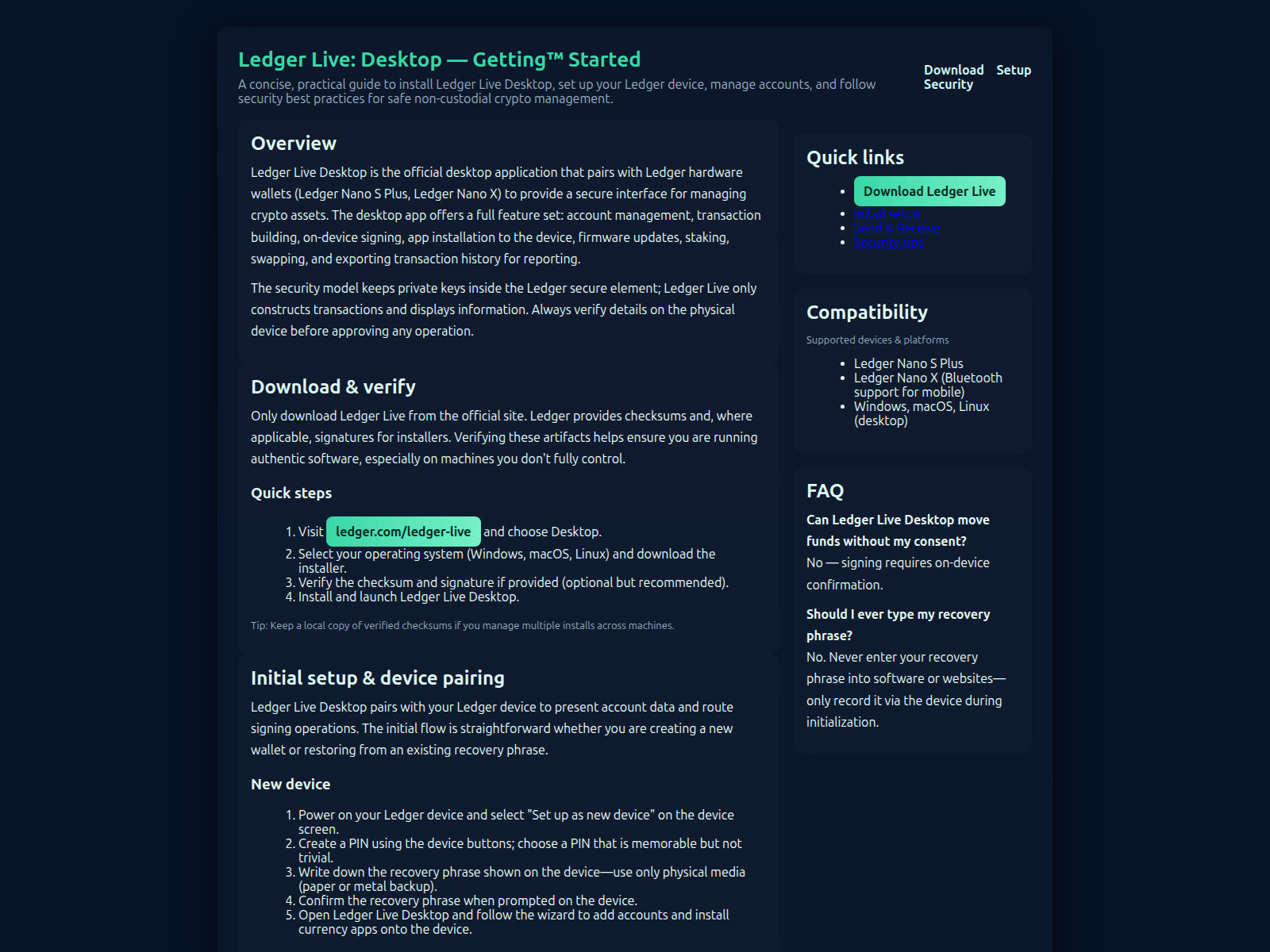 Screenshot of learn-ledgrdesktop.pages.dev