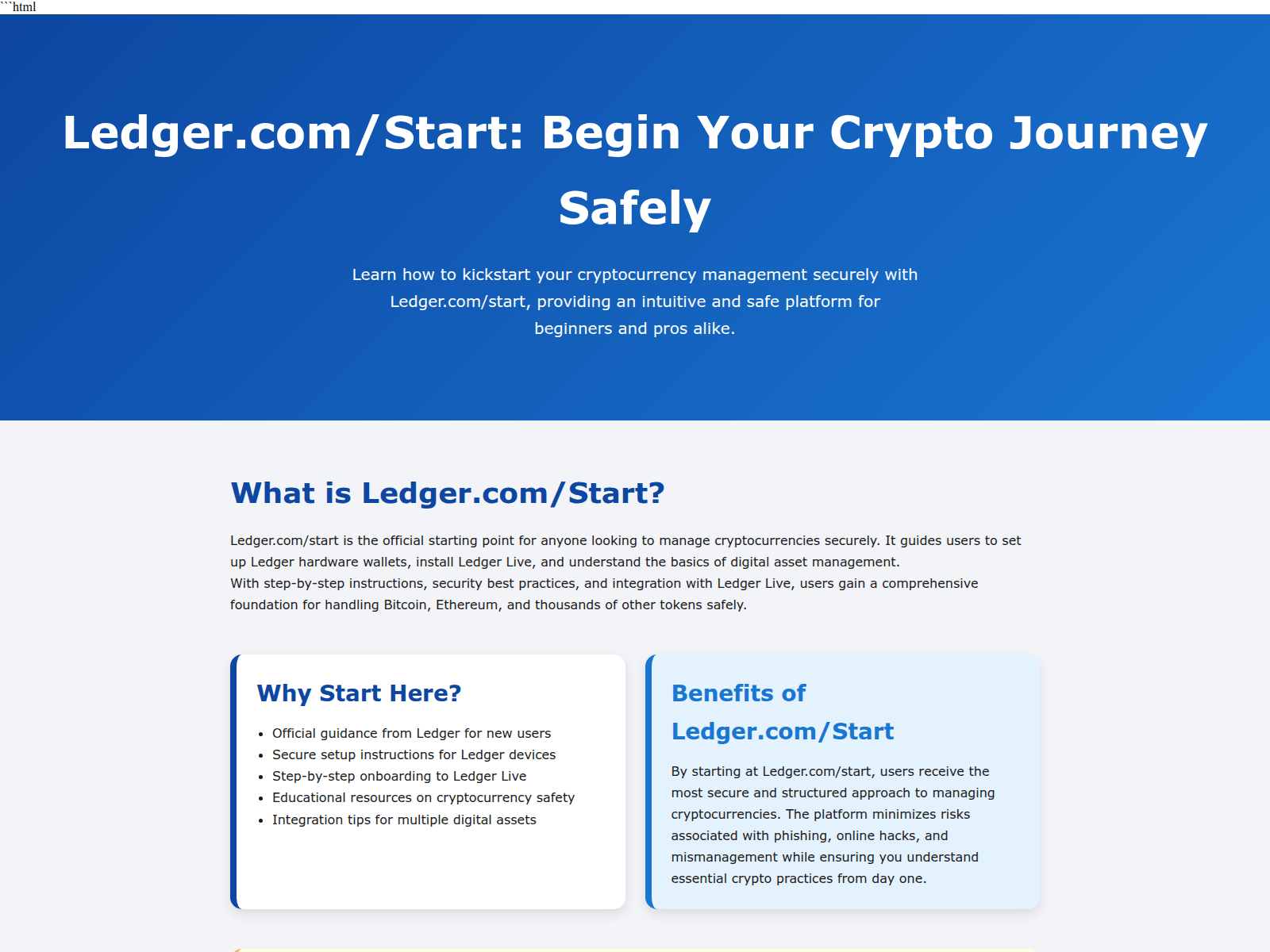 Screenshot of ledgercom-start-offical.pages.dev