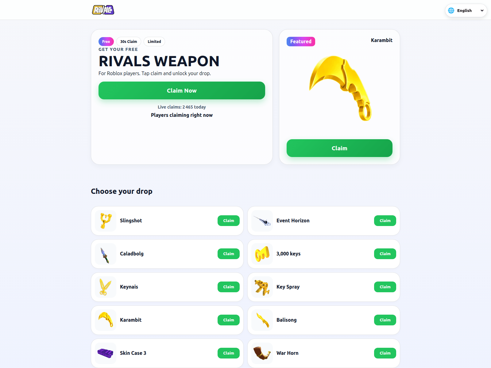 Screenshot of rivals-60f.pages.dev