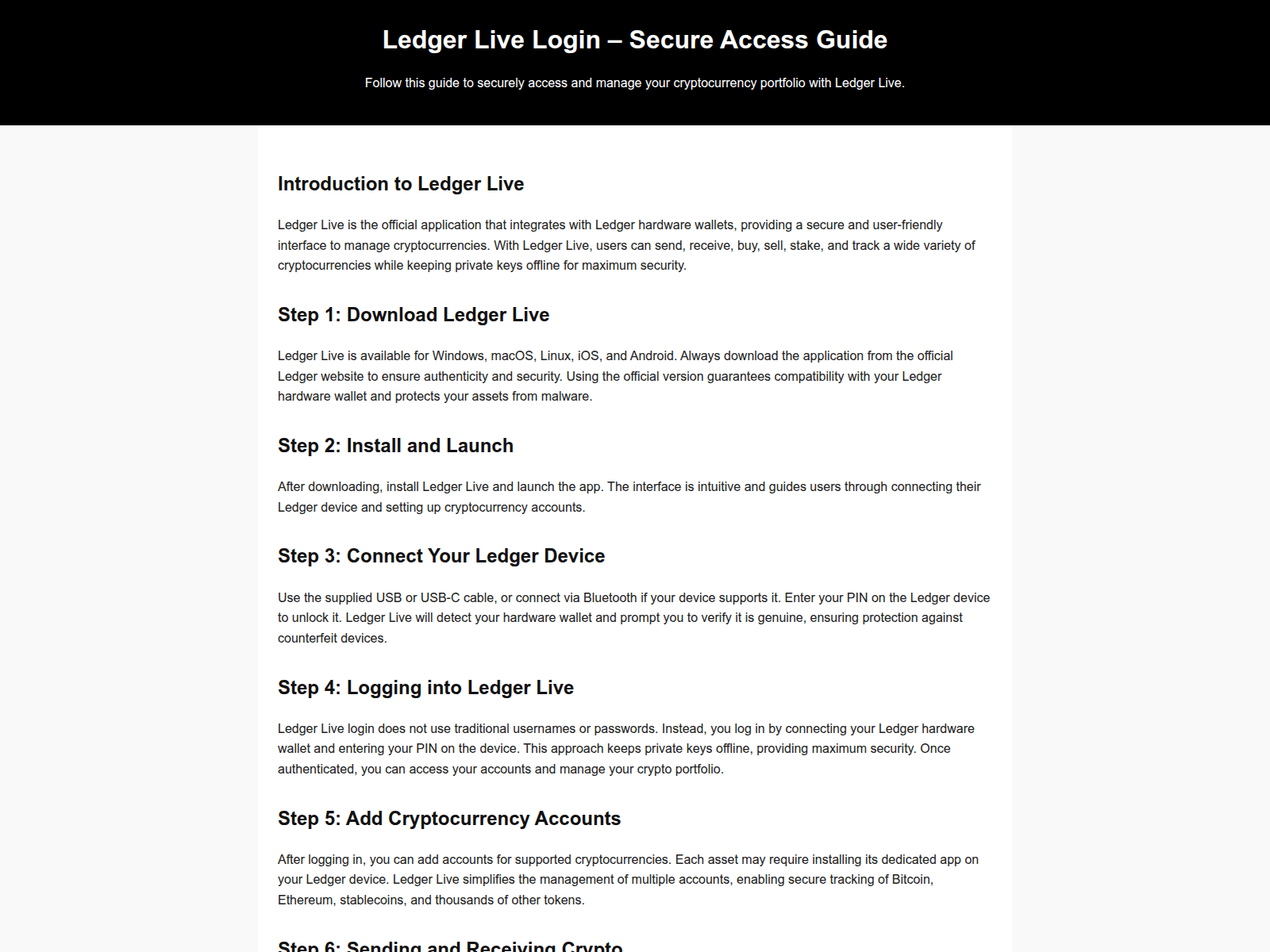 Screenshot of ledger-live-login-eng.pages.dev