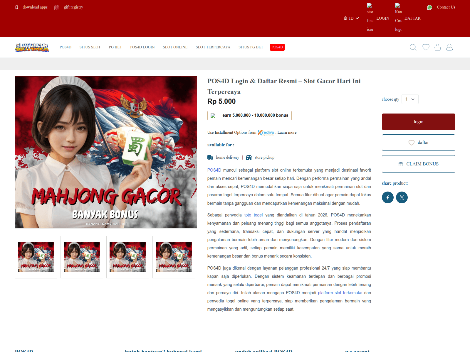 Screenshot of cayugacollection.com