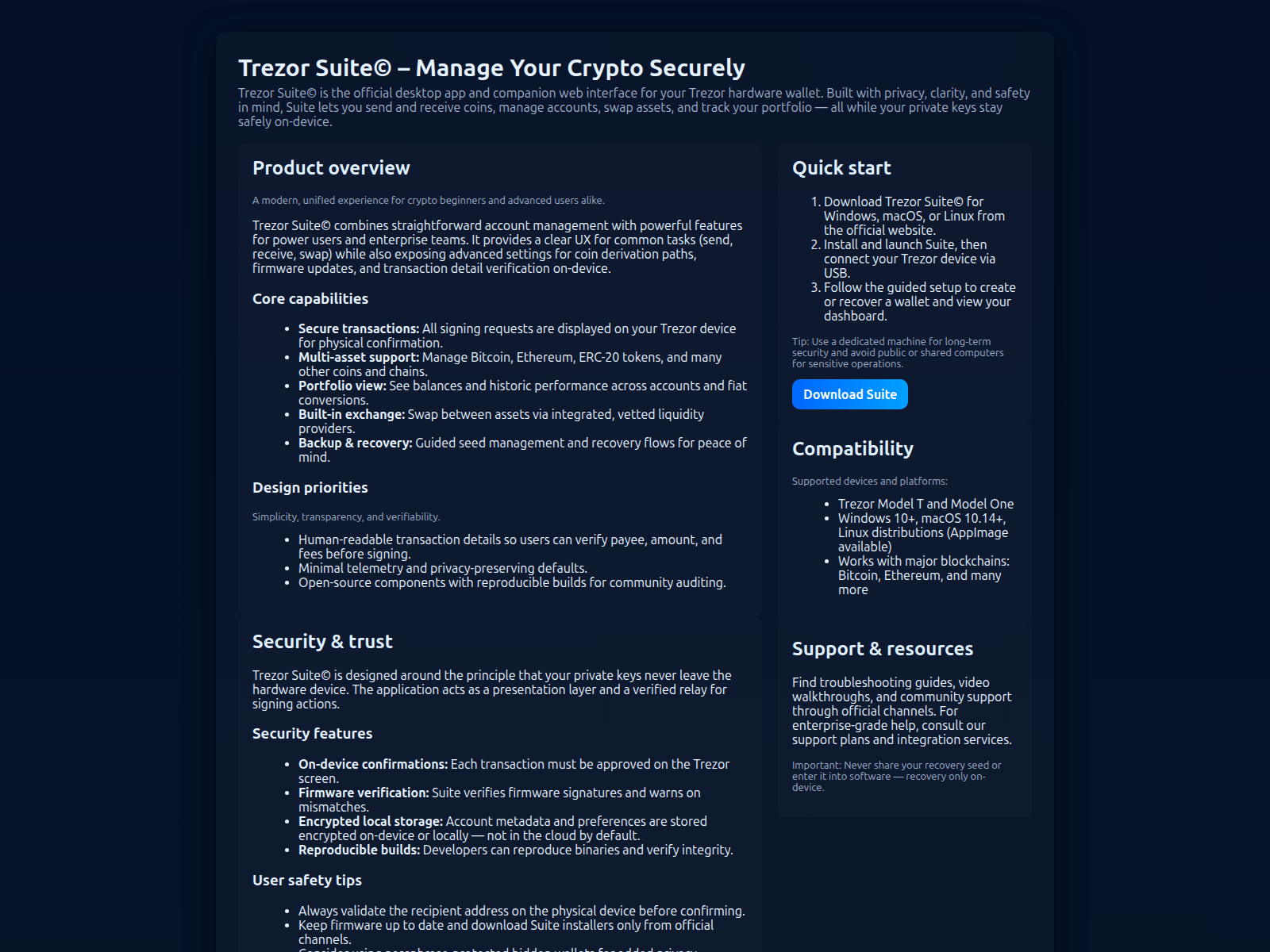 Screenshot of suite-trzer-eng.pages.dev