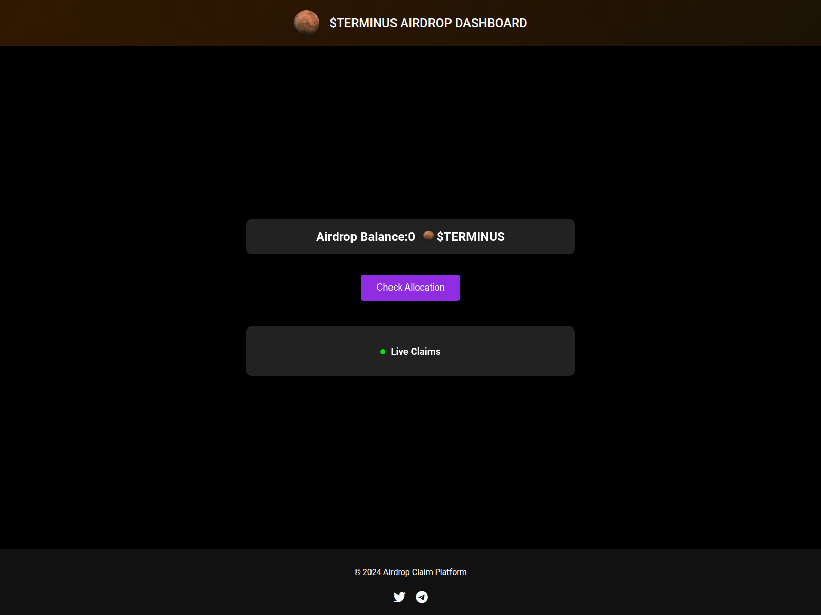 Screenshot of terminuscto.pages.dev