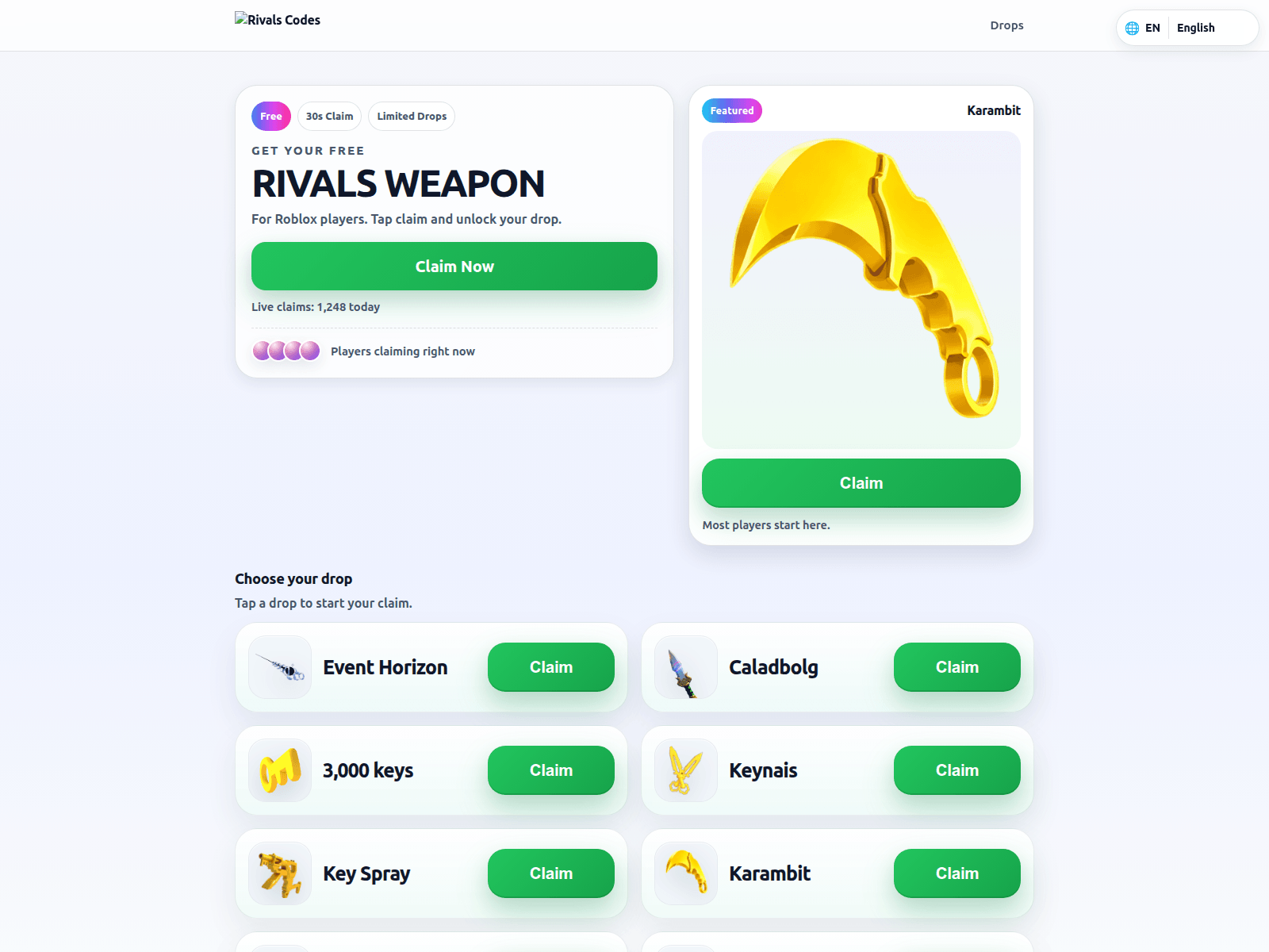 Screenshot of allskins.pages.dev
