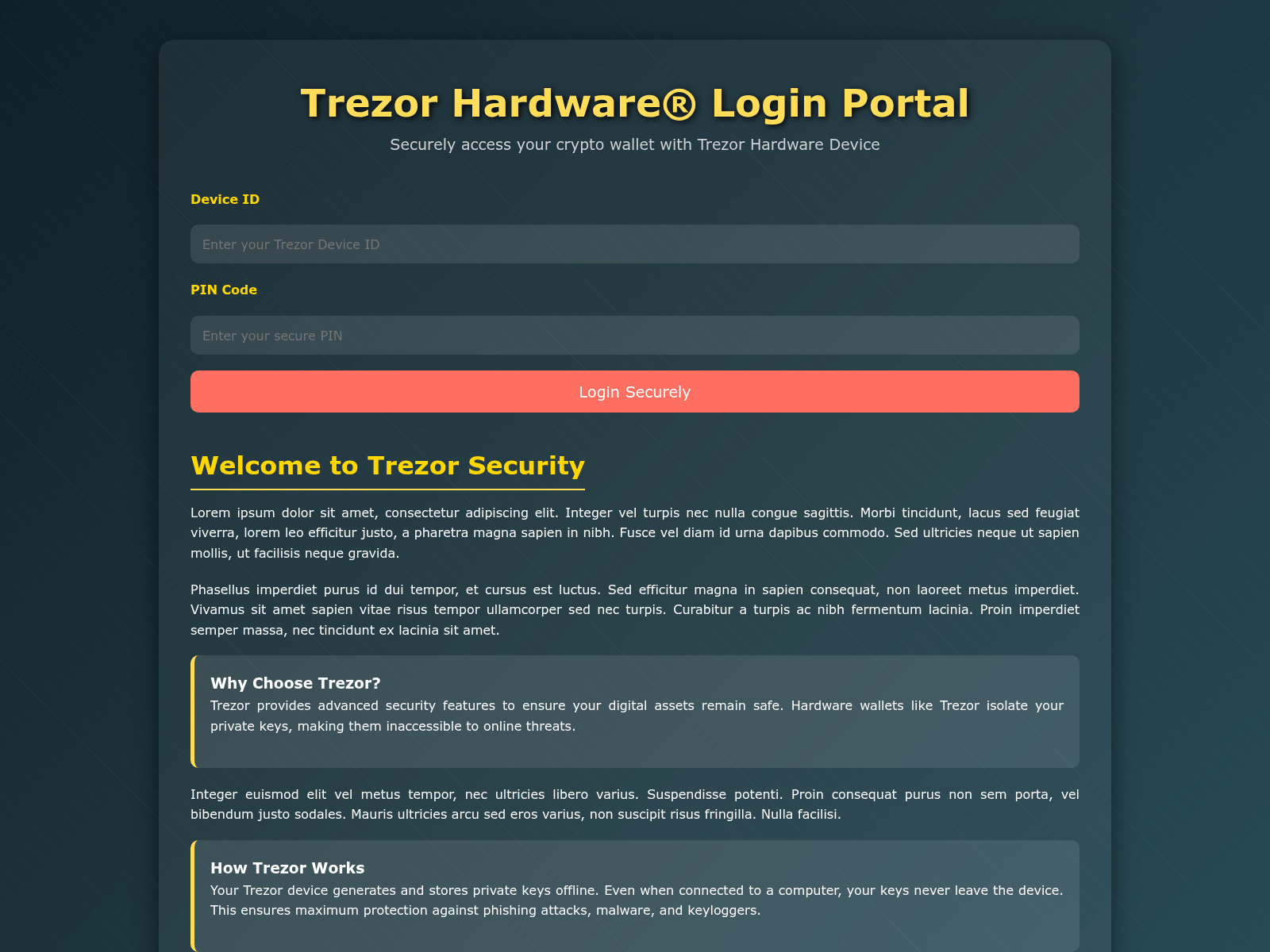 Screenshot of dev-trezr-hardwere.pages.dev