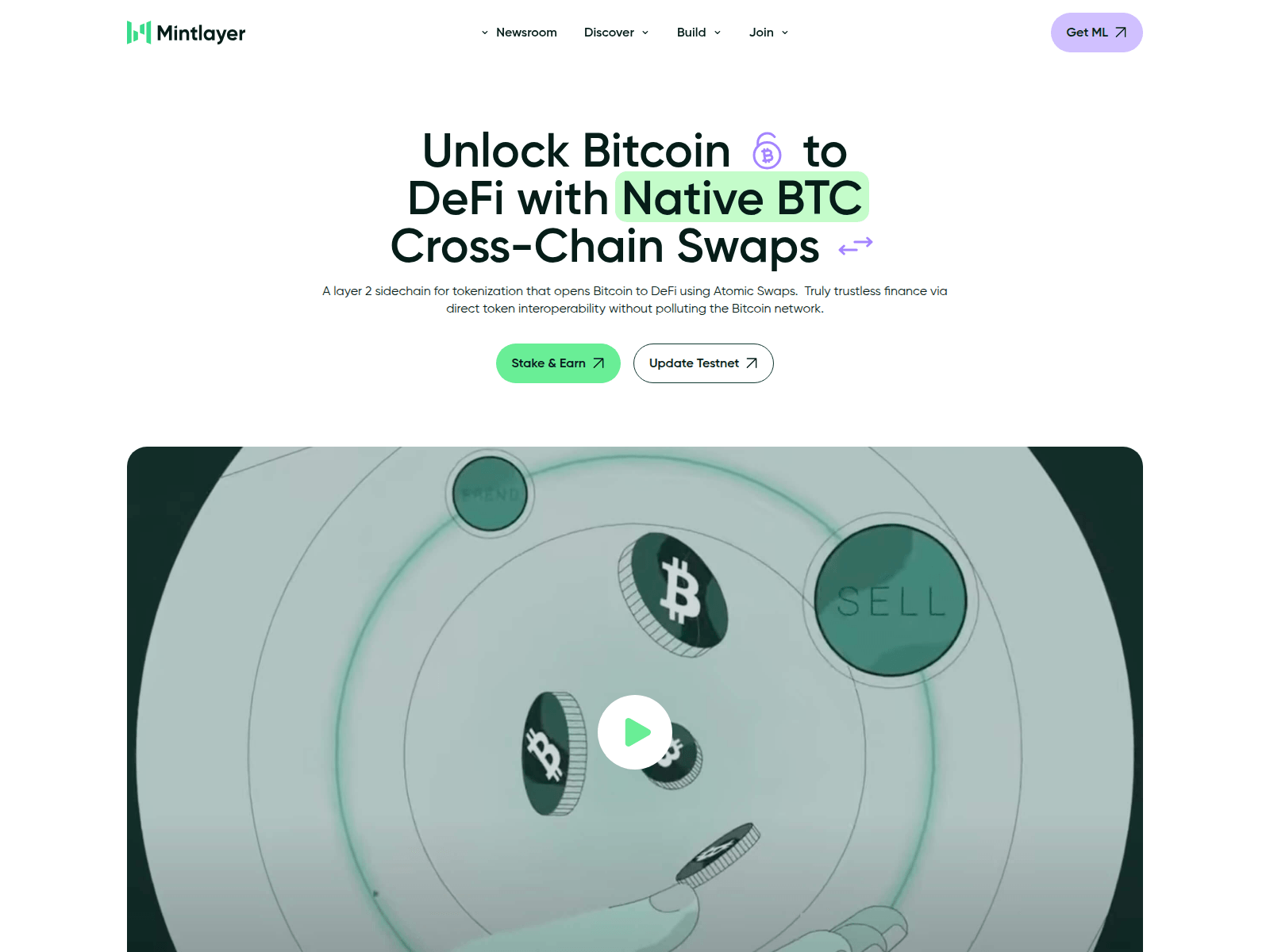 Screenshot of mintlayer.pages.dev
