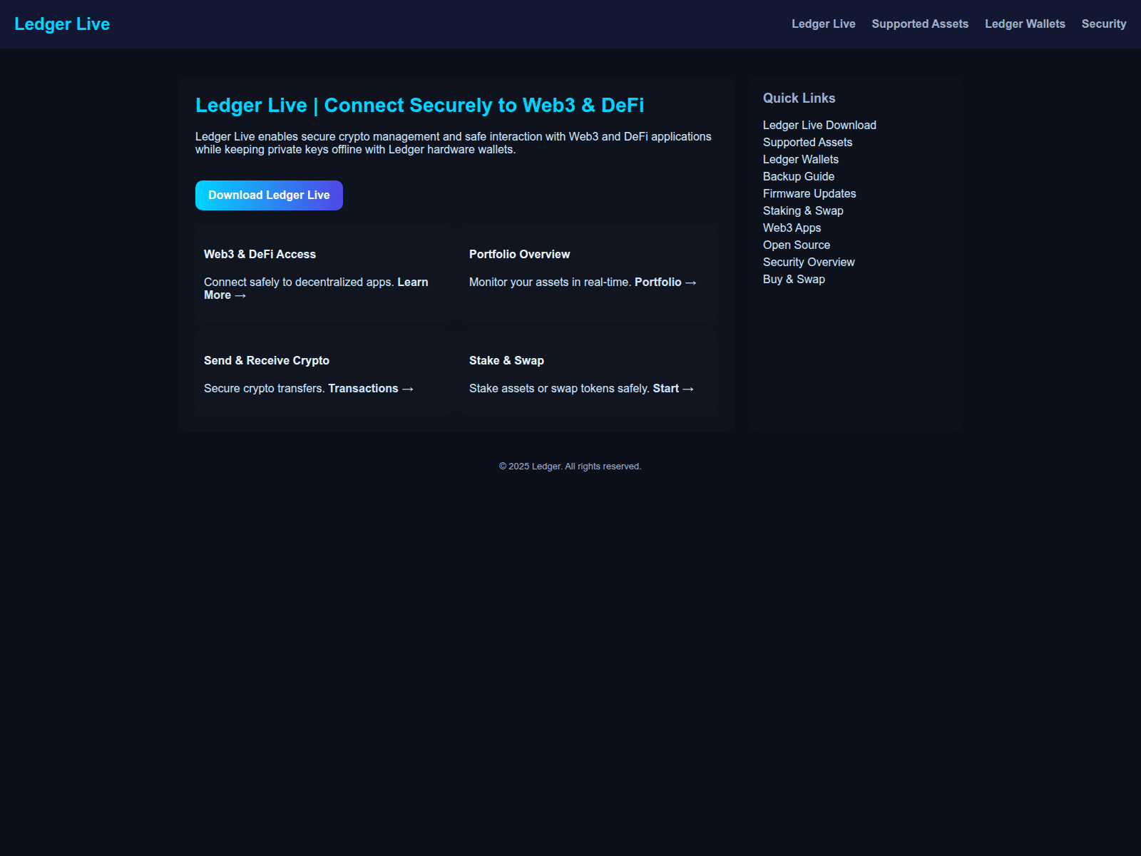 Screenshot of ledzer-live-connect.pages.dev
