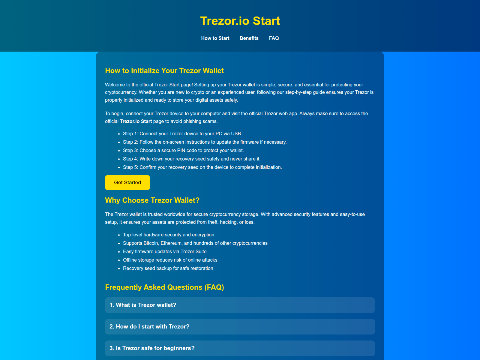 Screenshot of traisars--io-start.pages.dev