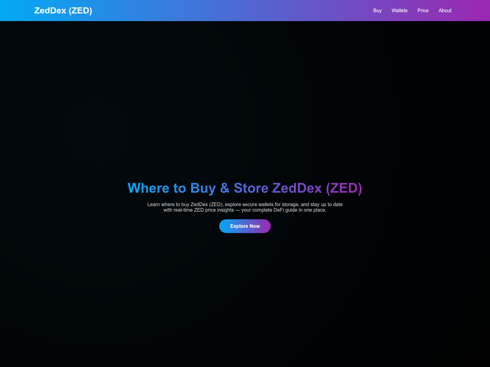 Screenshot of wallet-zeddex-en-us.pages.dev