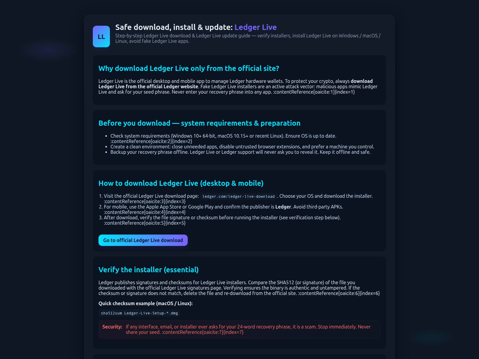 Screenshot of ldzr-live.pages.dev