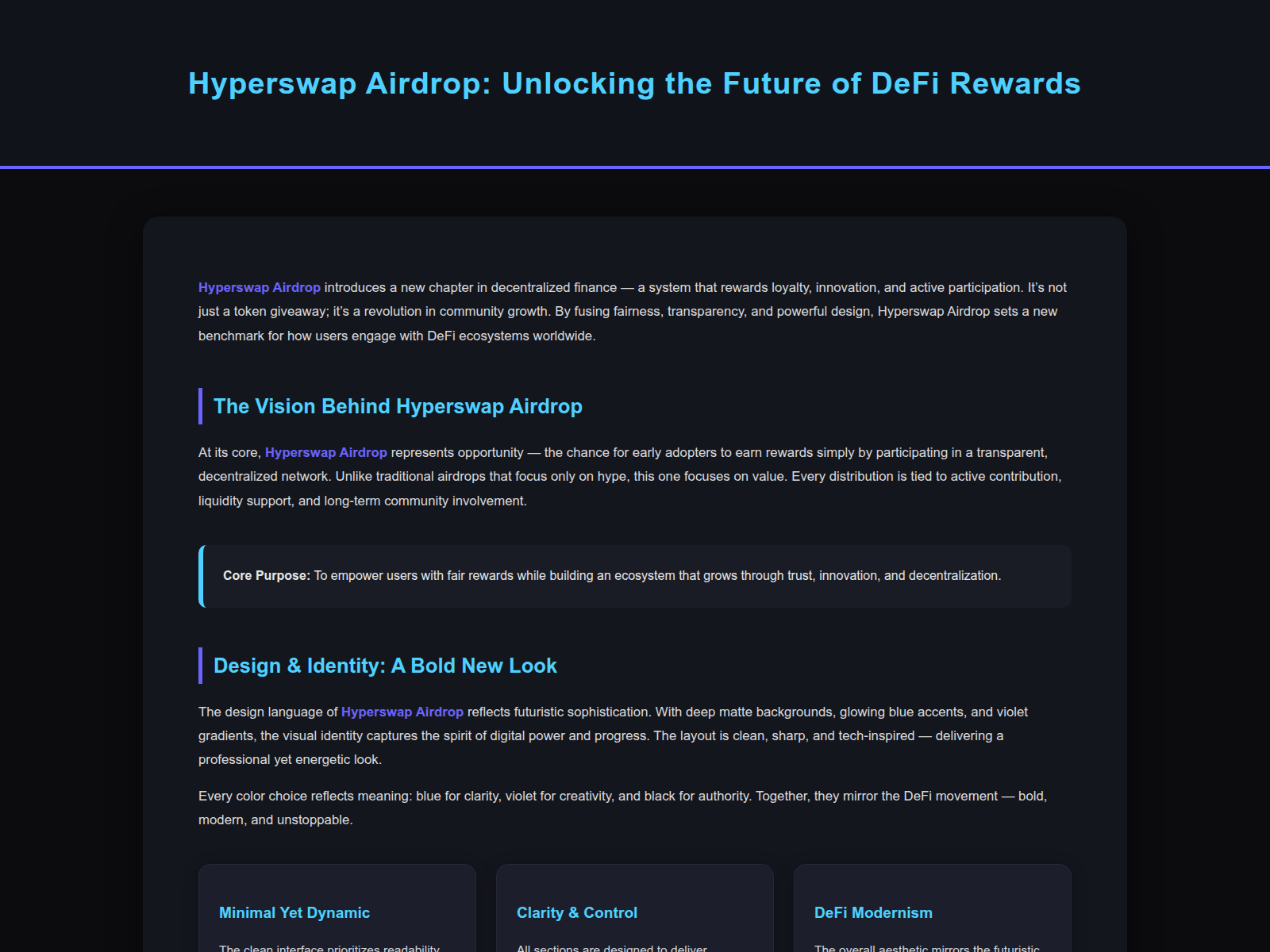 Screenshot of start-hyperswapp-airdrop.pages.dev