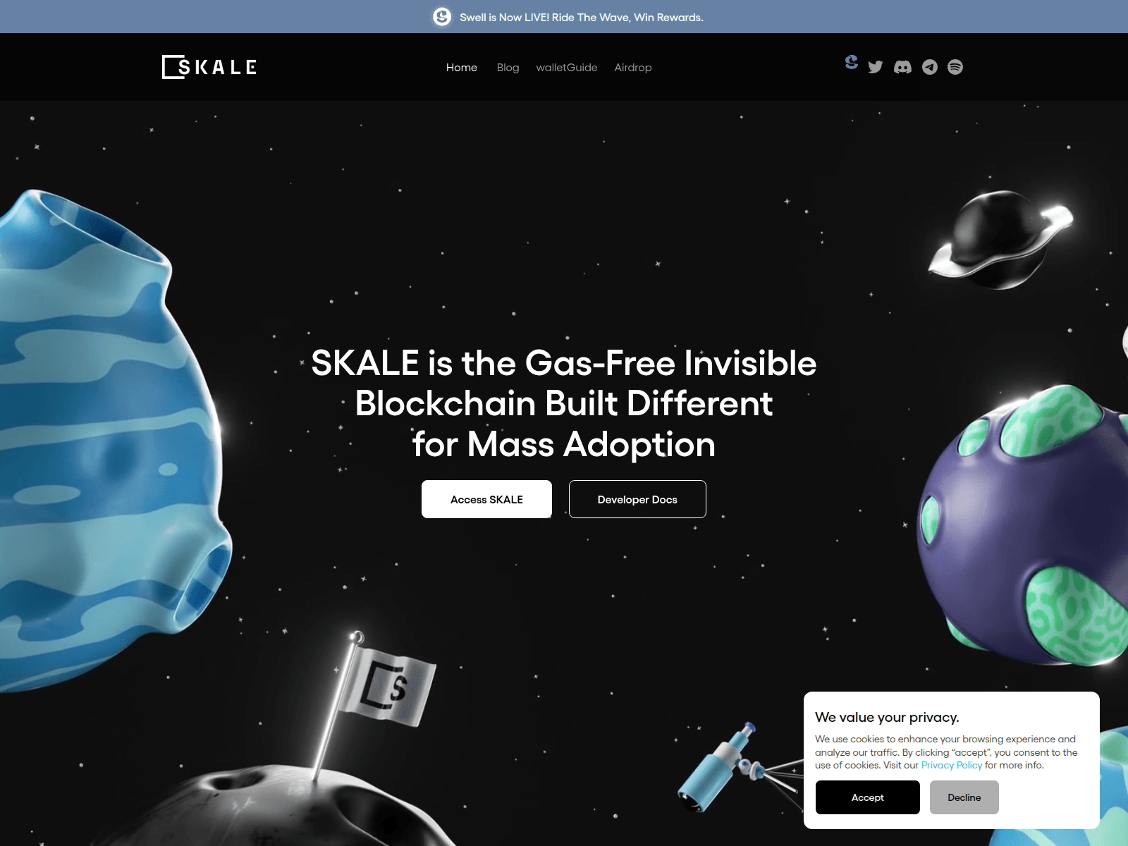 Screenshot of skale.pages.dev