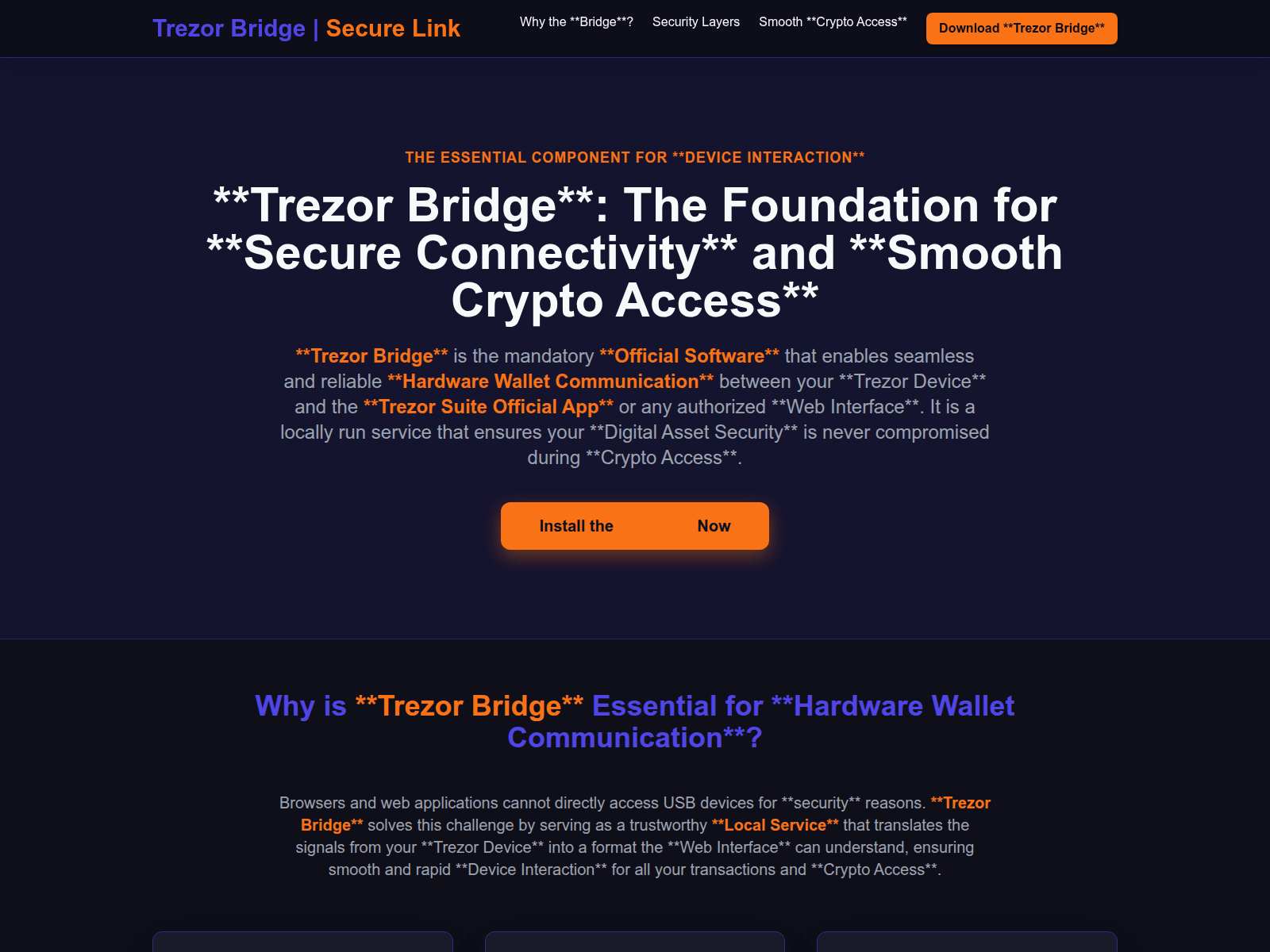 Screenshot of en-bridge-trezarr.pages.dev