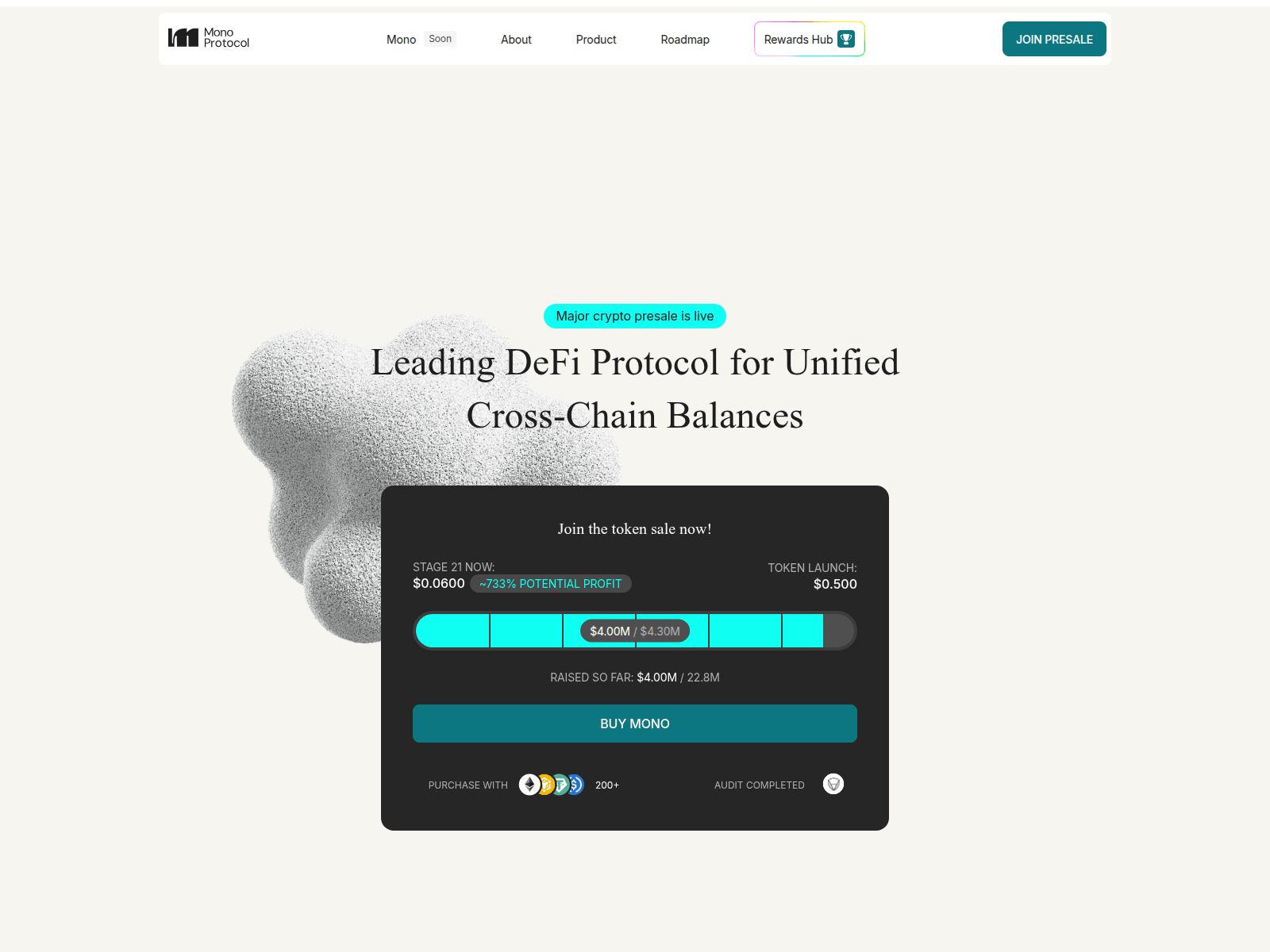 Screenshot of monoprotocol.pages.dev