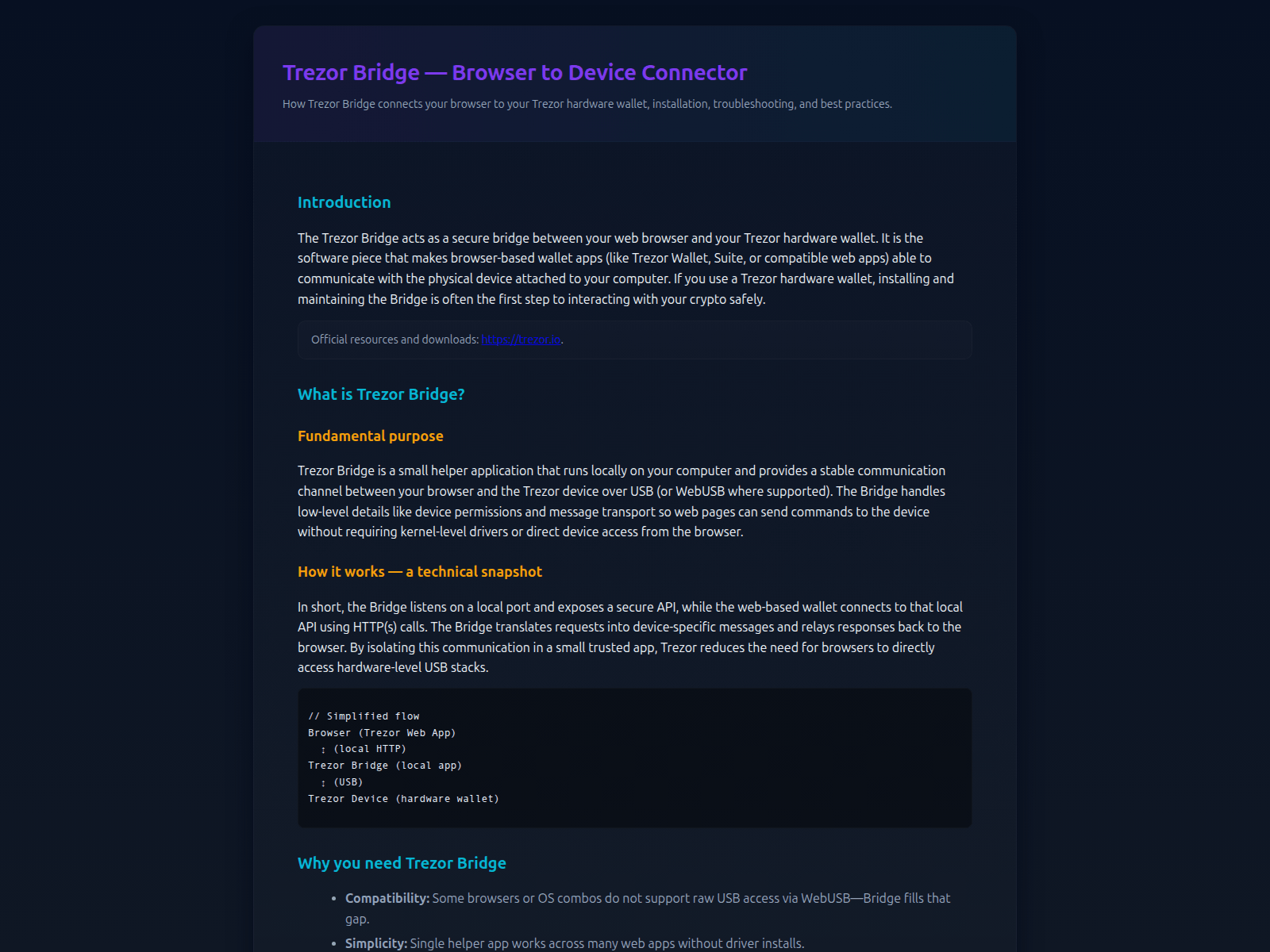 Screenshot of bredg--trezr.pages.dev