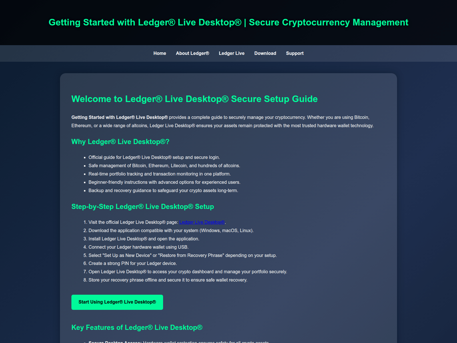 Screenshot of leddjelive-desktop.pages.dev
