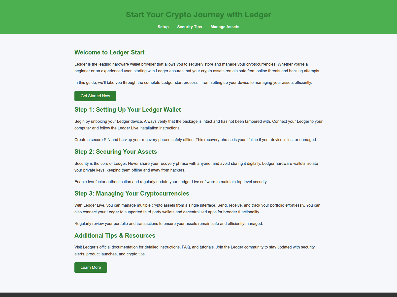 Screenshot of hub-ledge.pages.dev