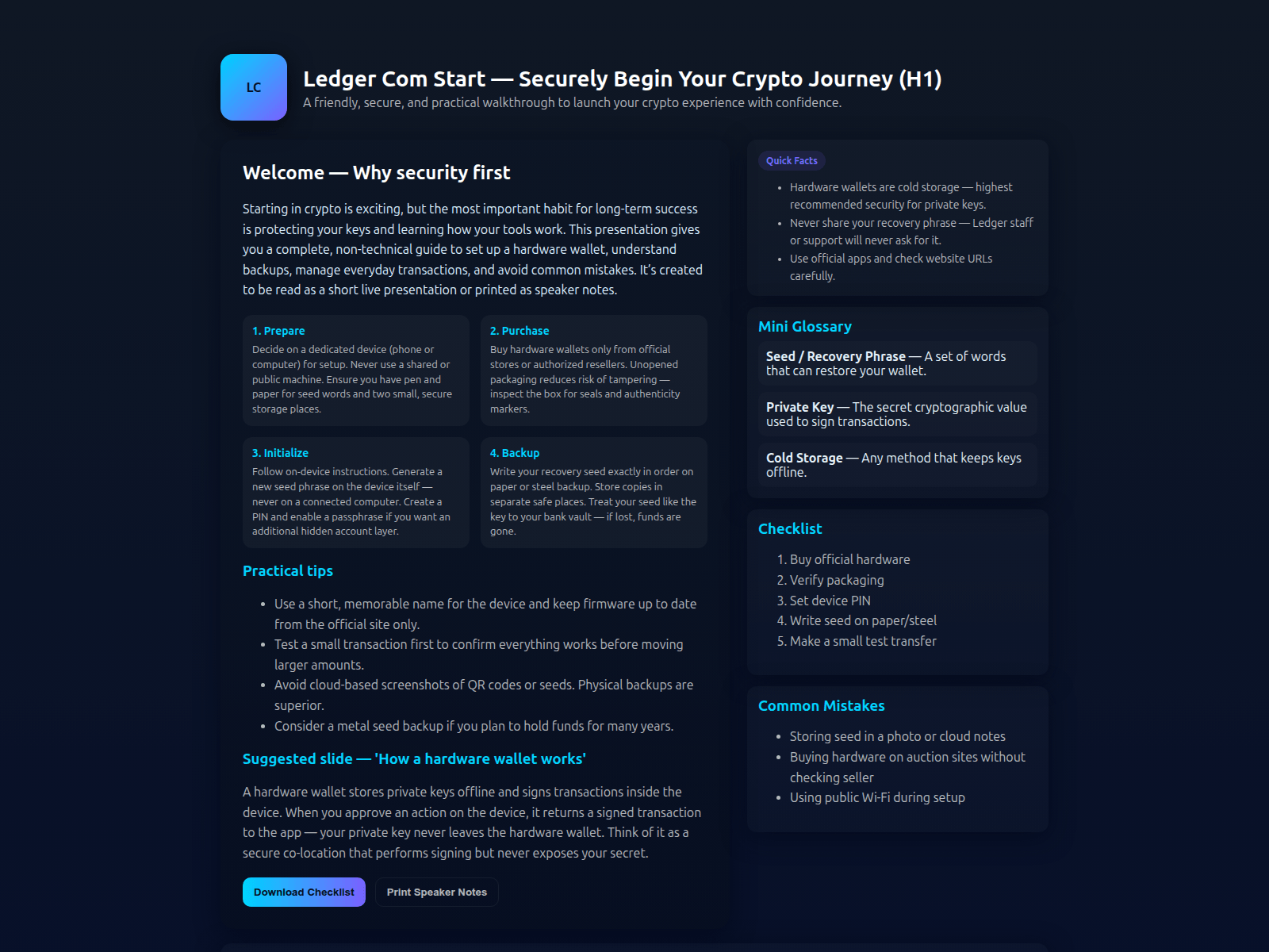 Screenshot of start-en--ledger-io.pages.dev