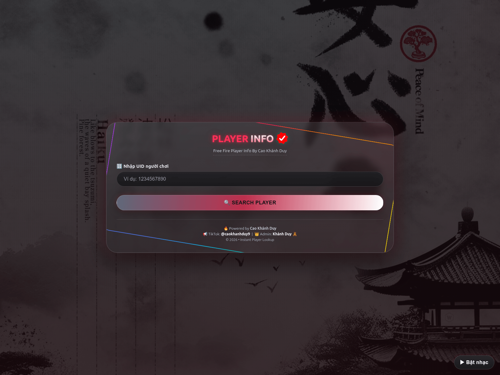 Screenshot of caokhanhduy-info.pages.dev