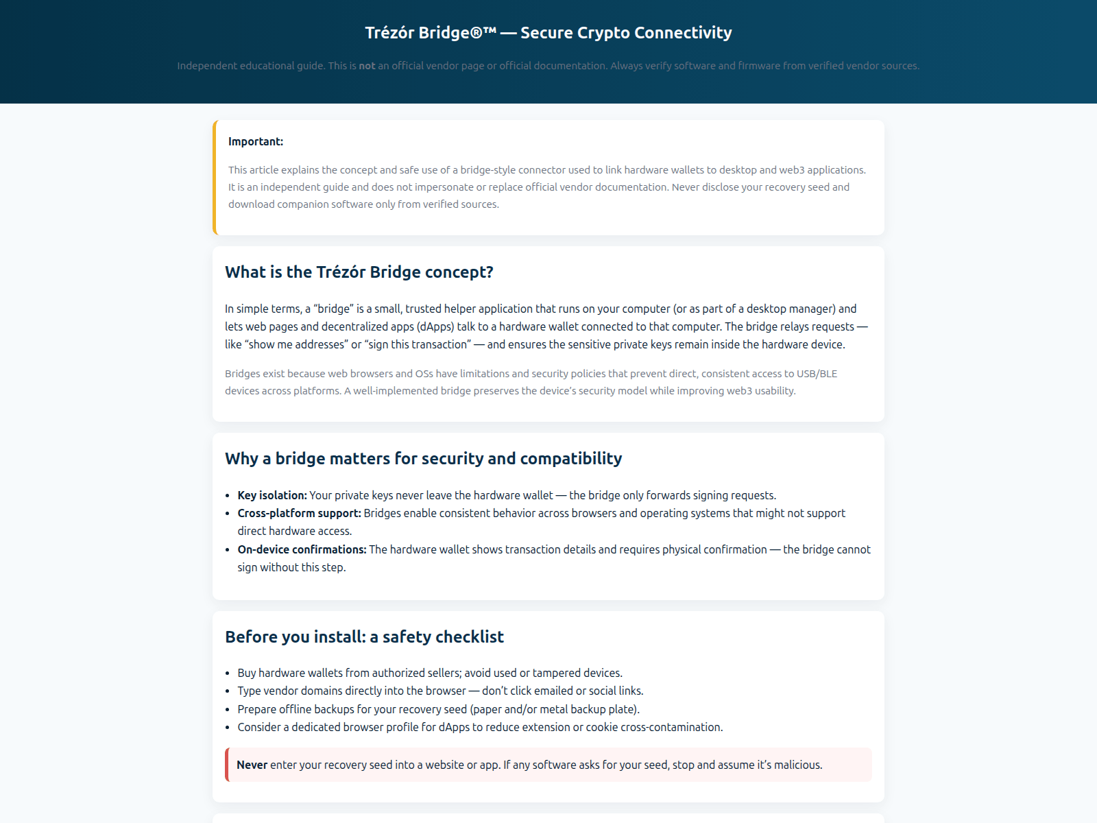 Screenshot of guide-io-trezer-us.pages.dev