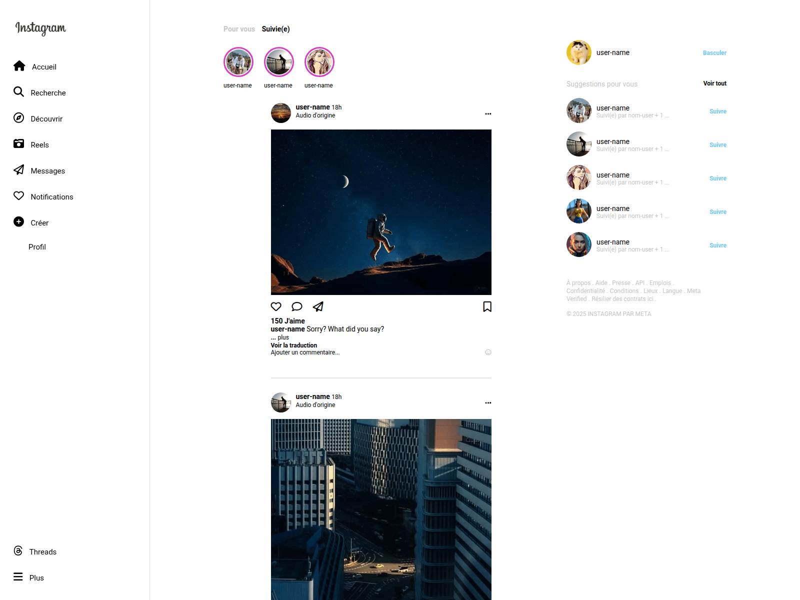 Screenshot of instagram.jessica-garrido.fr