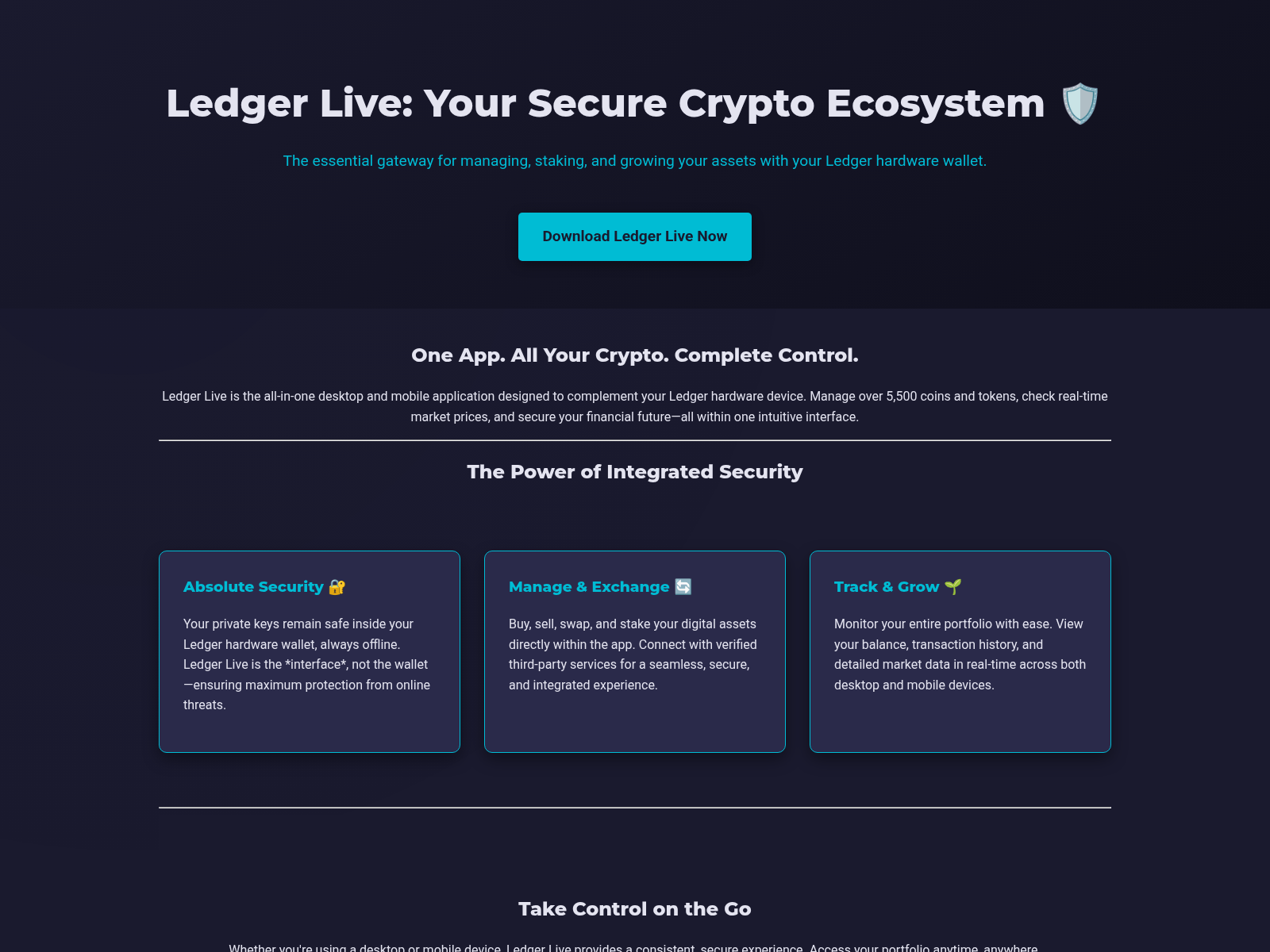 Screenshot of us-live-ledgr-en-desk.pages.dev