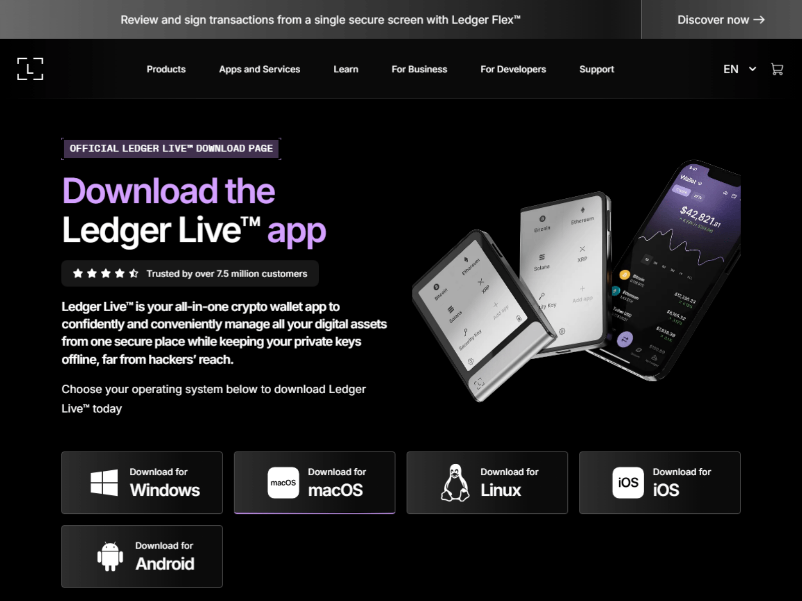 Screenshot of start-ledgeerlive.pages.dev