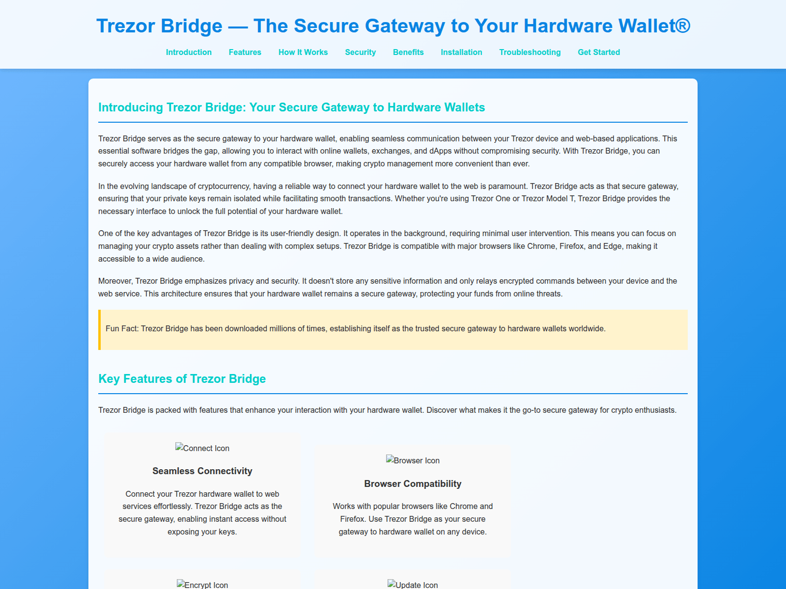 Screenshot of tzerr-bridge.pages.dev