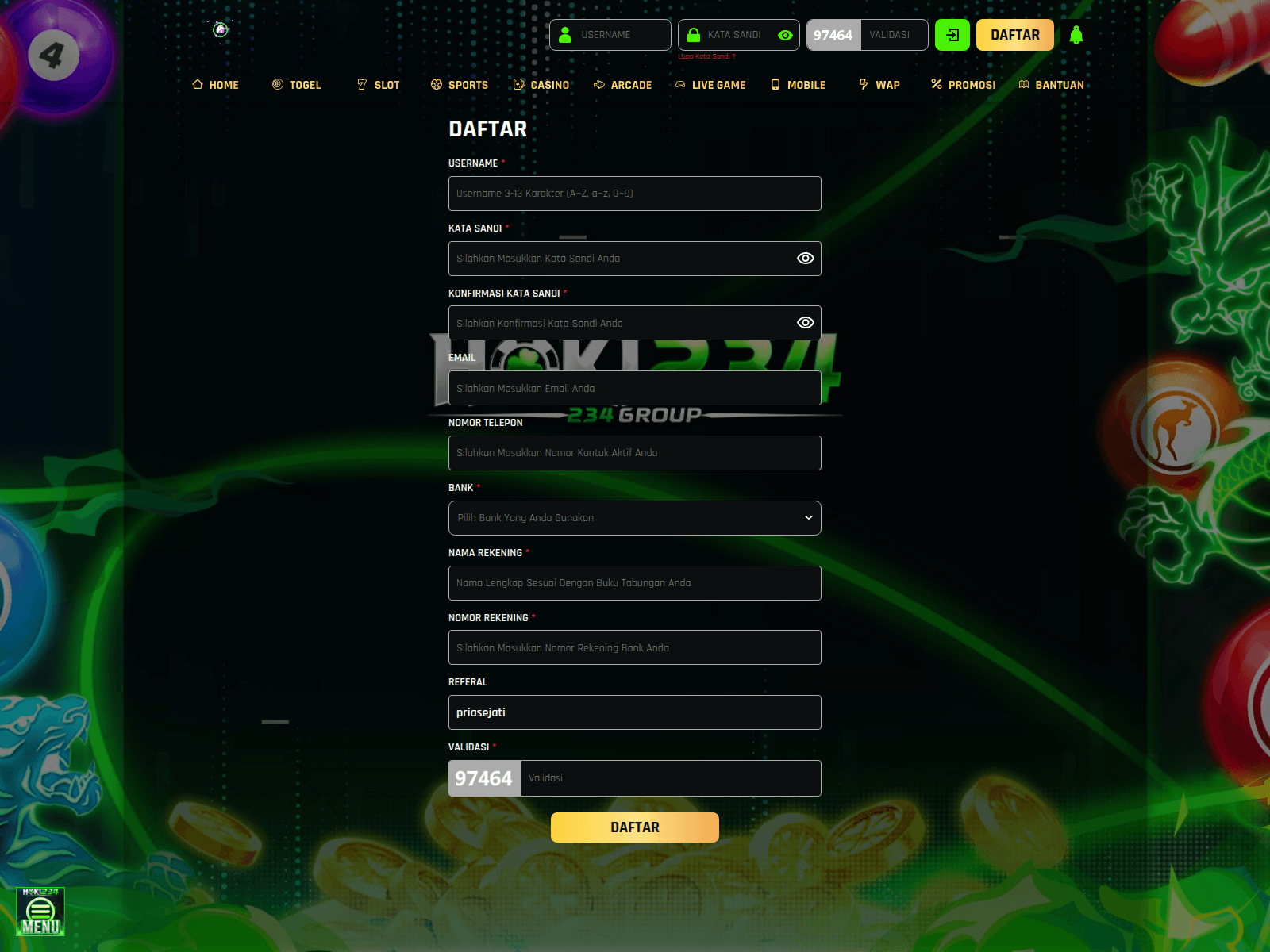 Screenshot of linkhoki-10.pages.dev