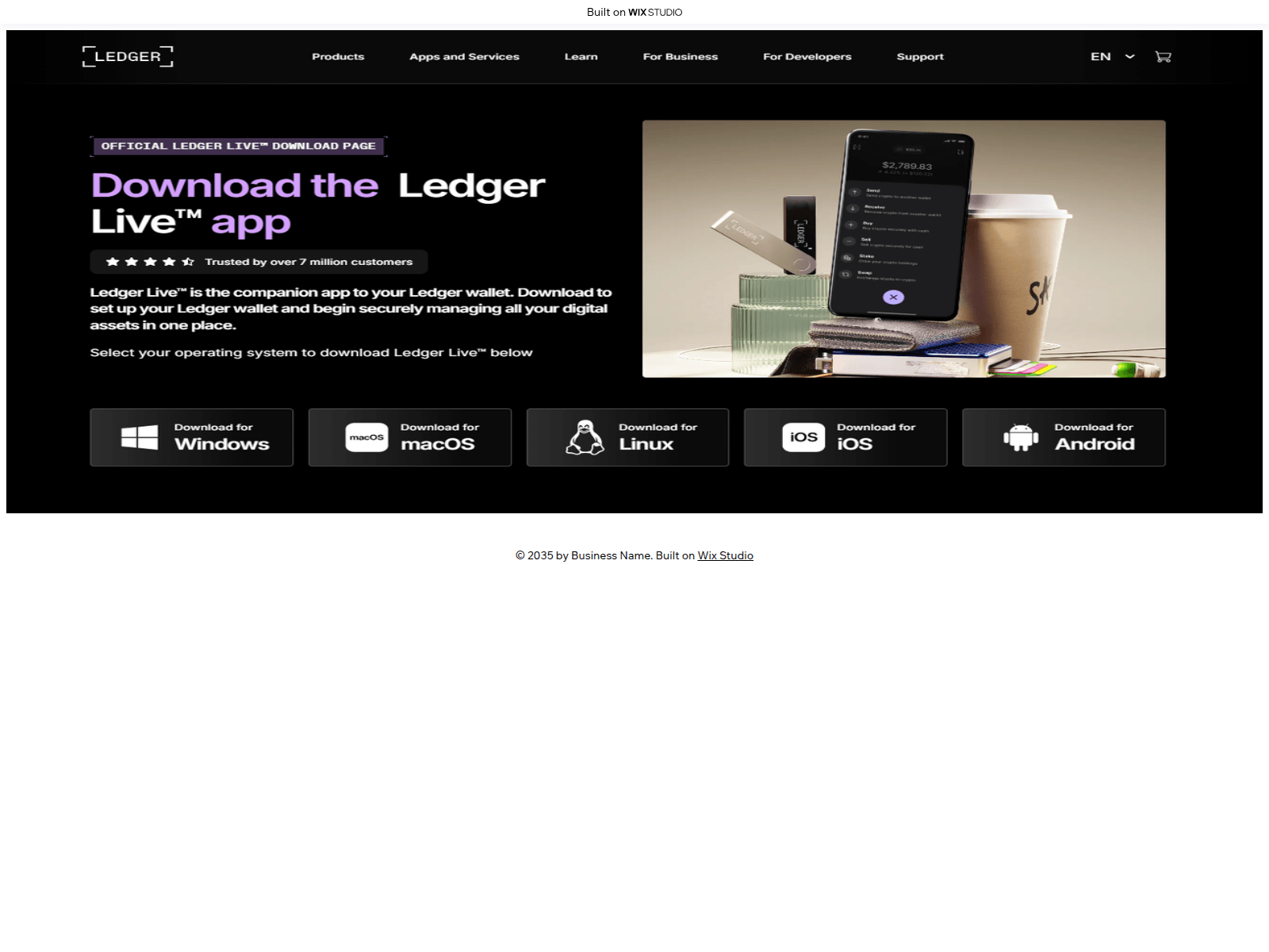 Screenshot of ldgrcomstert.wixstudio.com