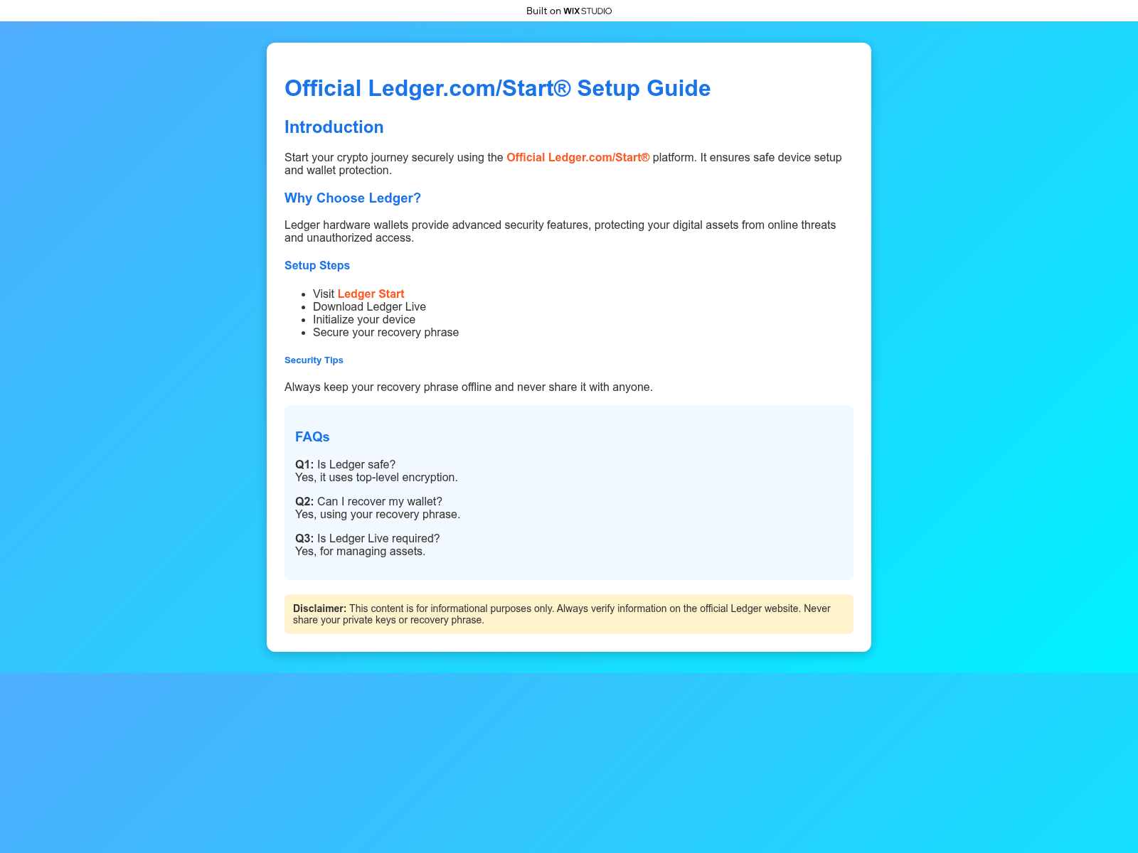 Screenshot of apps-ldgrrcom.wixstudio.com
