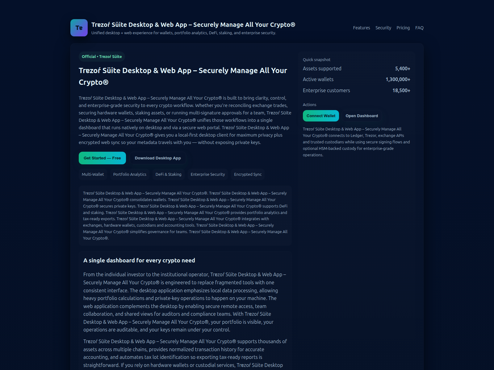 Screenshot of trezo-suites-iapp.pages.dev