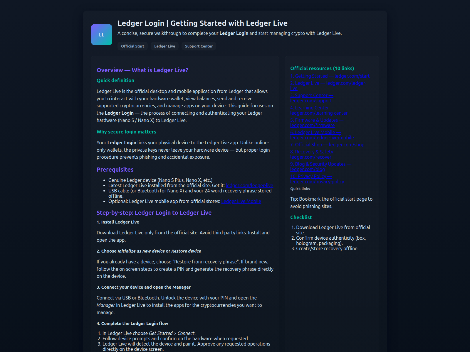 Screenshot of dev-logn-ldgar.pages.dev