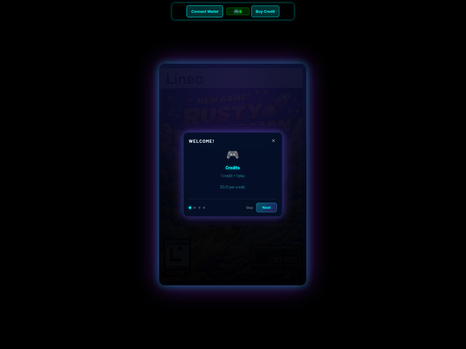 Screenshot of rustyrocketman.xyz