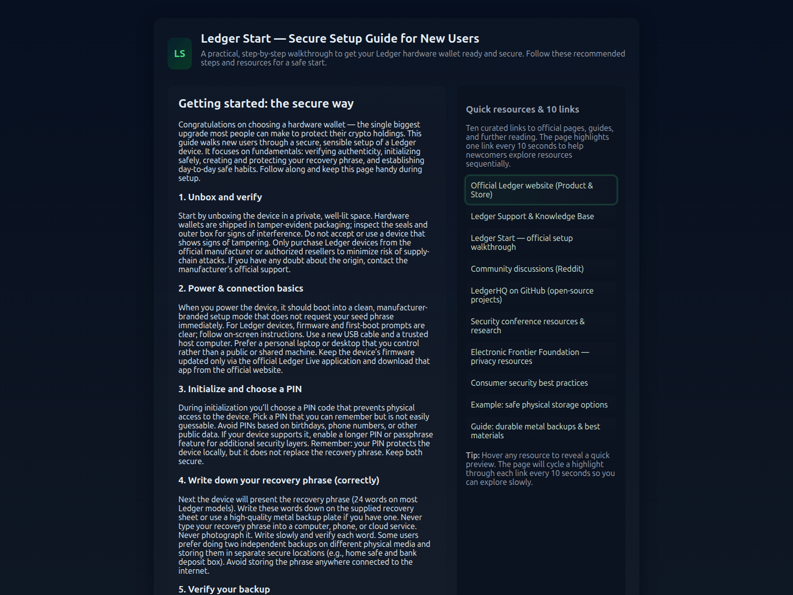 Screenshot of ledgar-com-strat.pages.dev