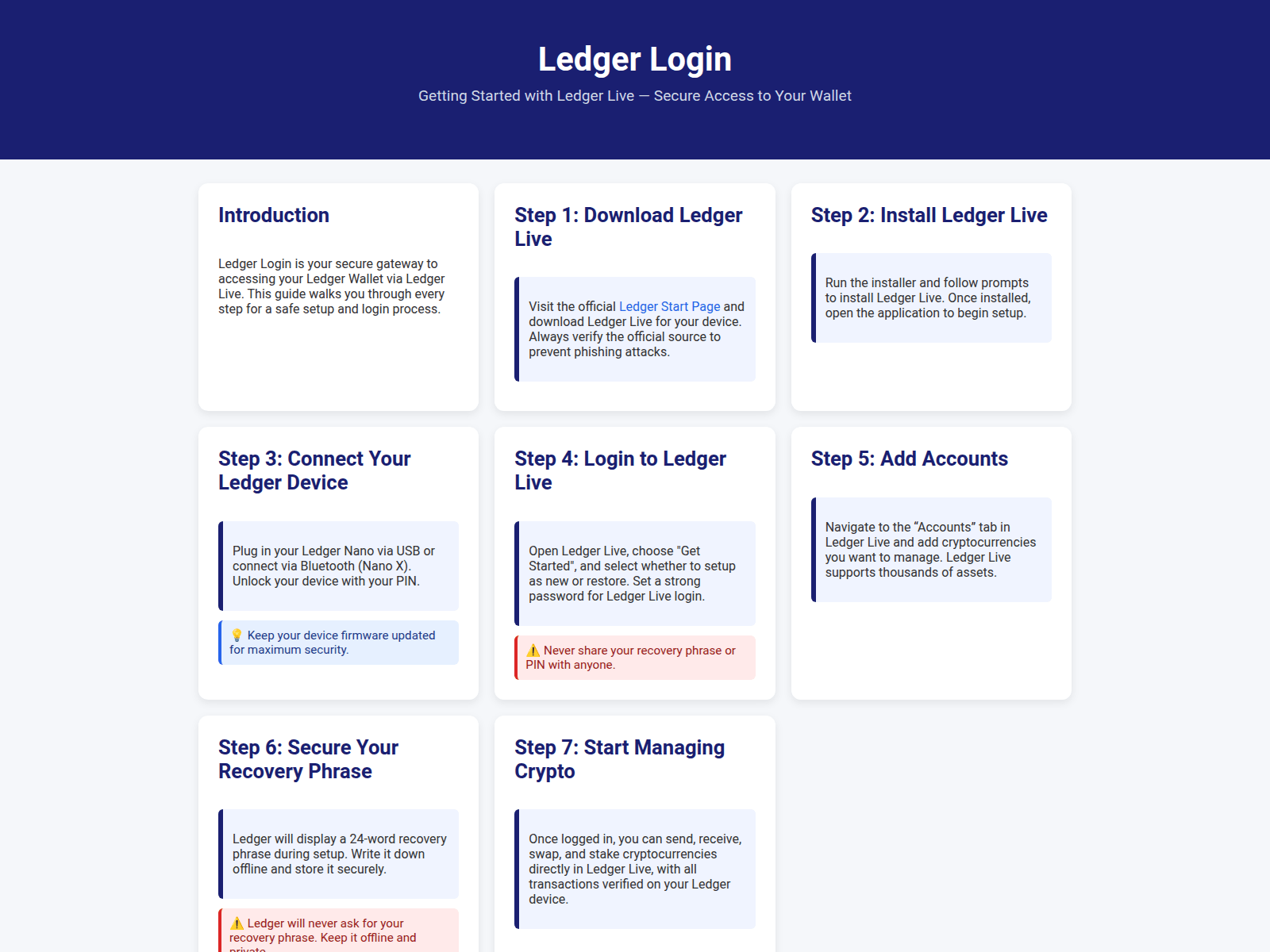 Screenshot of dev-logn-ldger.pages.dev