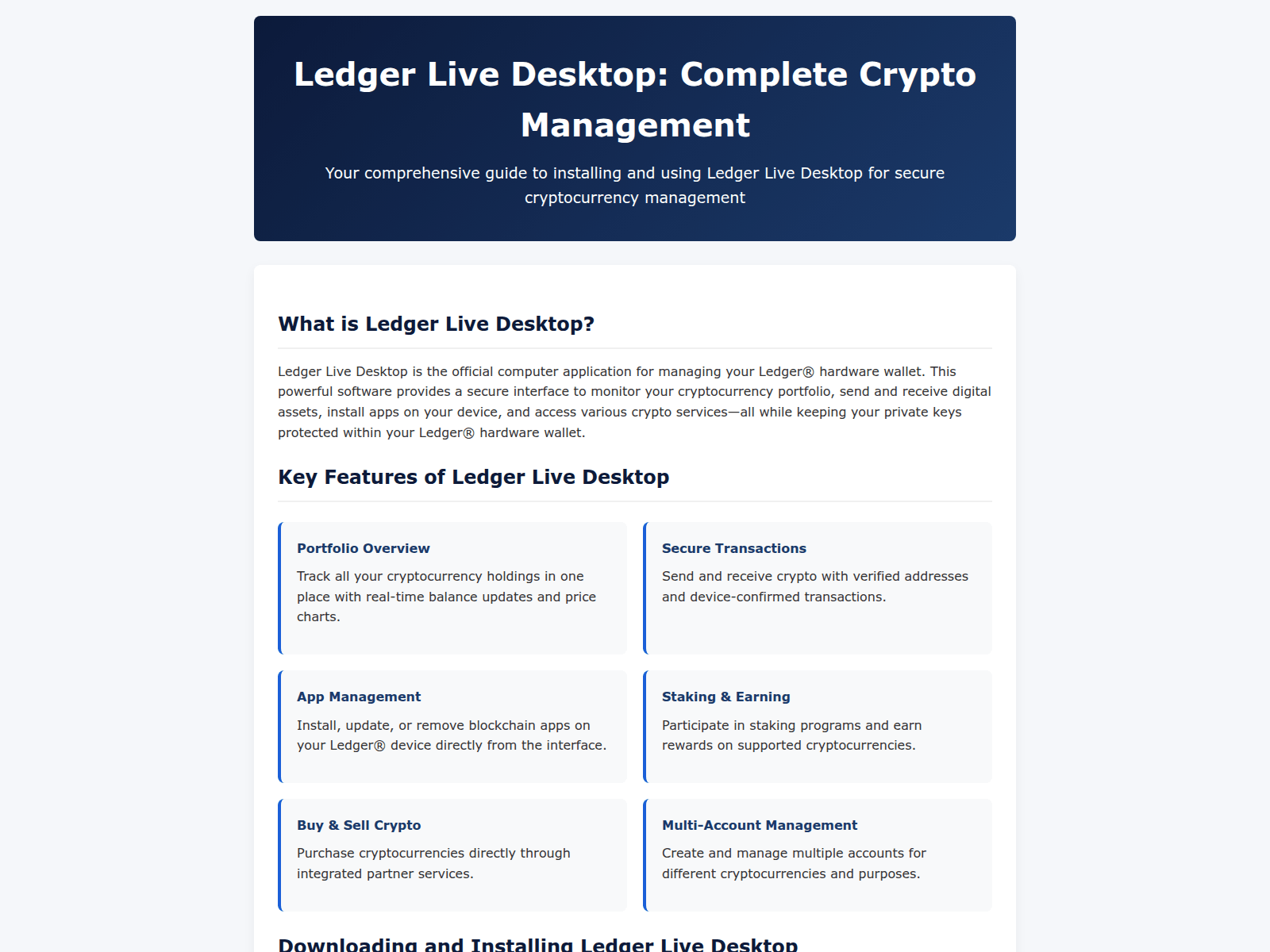 Screenshot of desktop-live-ledge.pages.dev