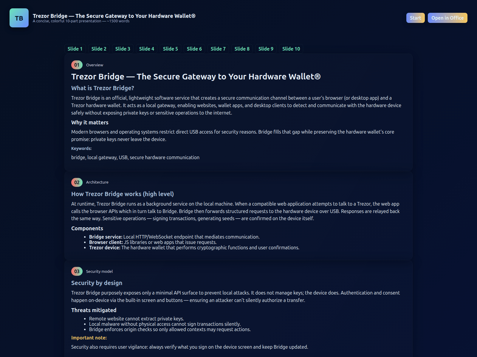 Screenshot of start-bridgetrezr.pages.dev