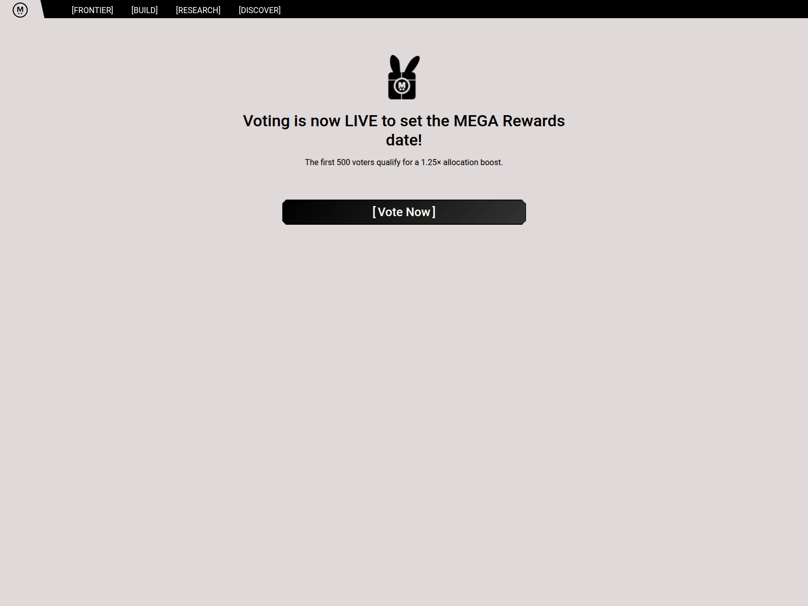 Screenshot of governance1-megaeth.com