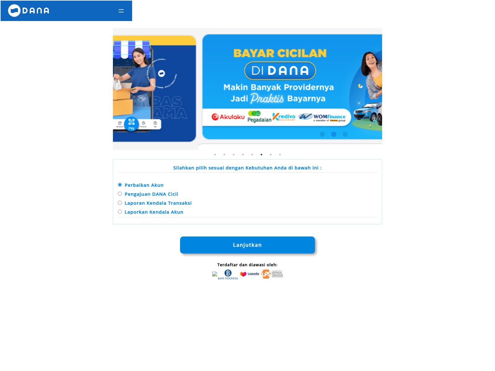 Screenshot of danaa-indonesiaa4.resmi-wsl2.my.id