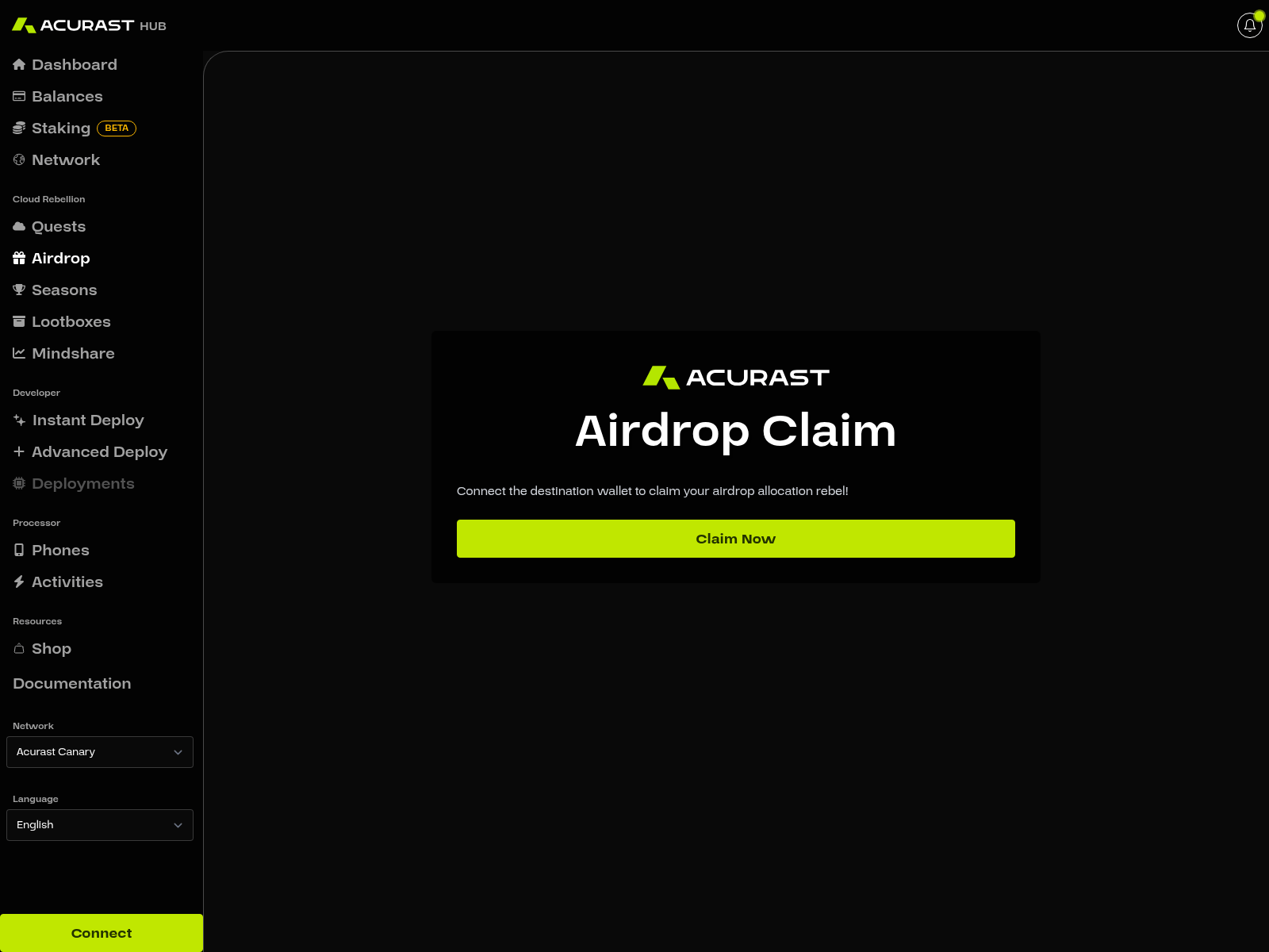 Screenshot of acruast.com
