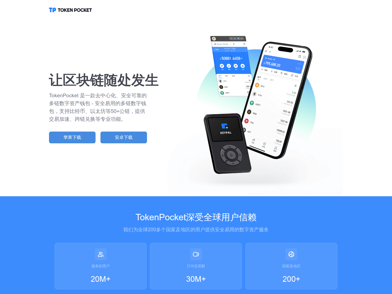 Screenshot of tokenpkcket.org.cn